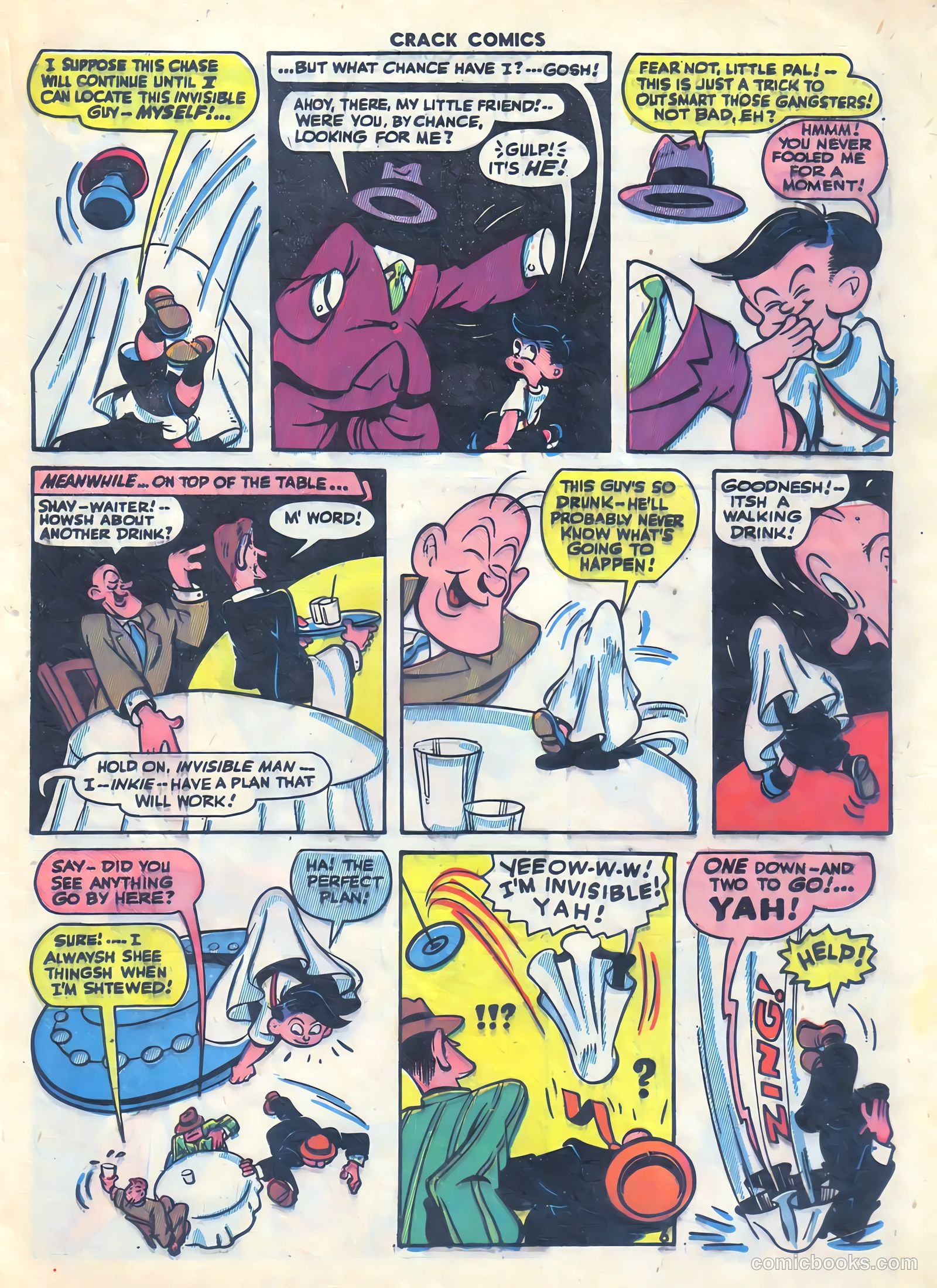 Crack Comics #37 (1945) — page 37