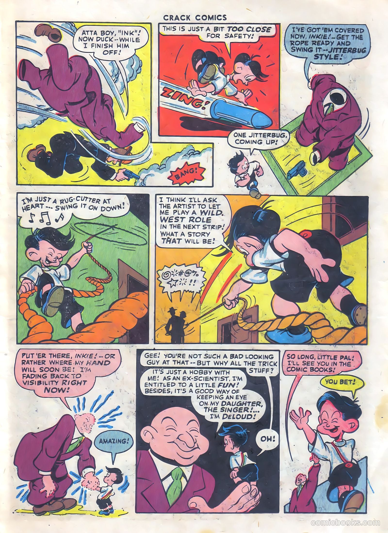 Crack Comics #37 (1945) — page 39