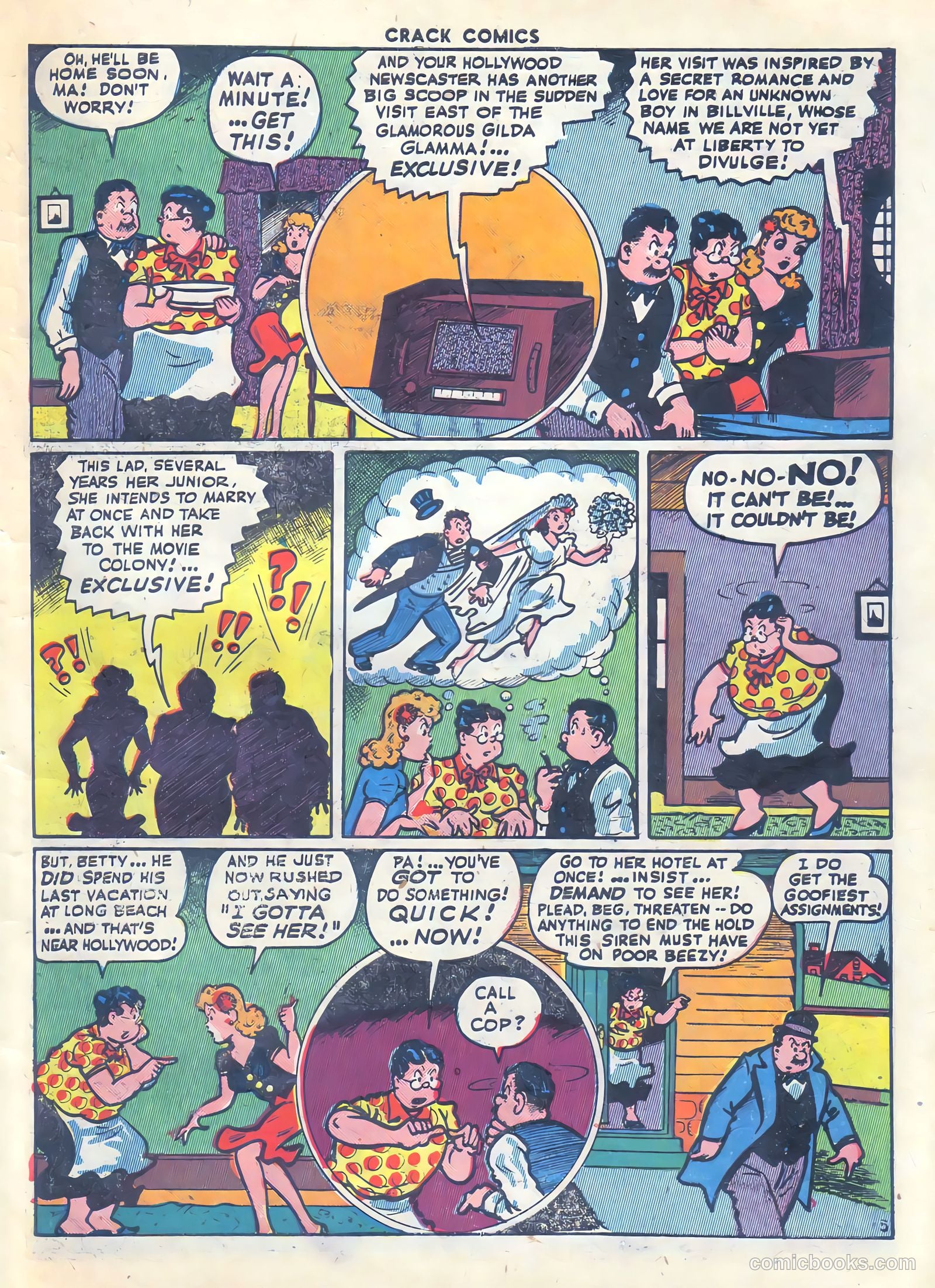 Crack Comics #37 (1945) — page 47