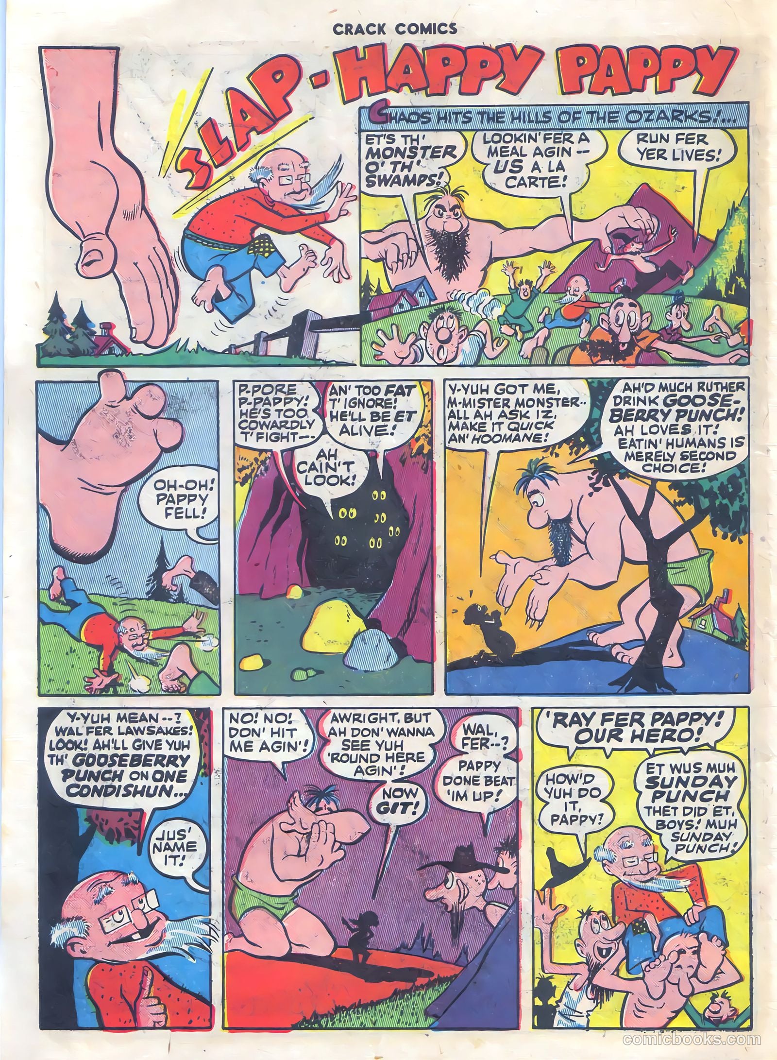 Crack Comics #37 (1945) — page 50