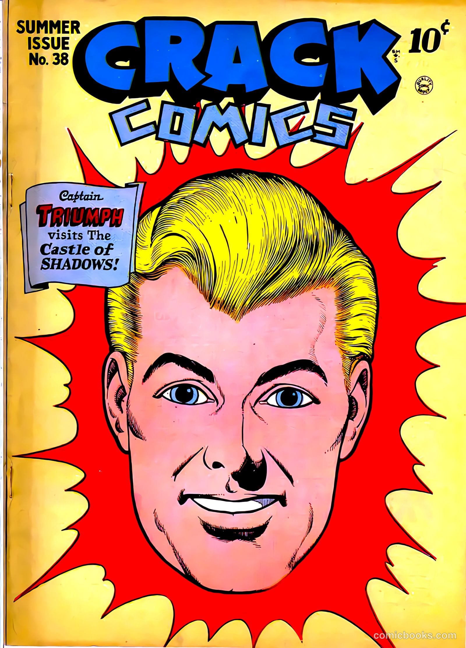 Crack Comics #38 (1945) — page 1