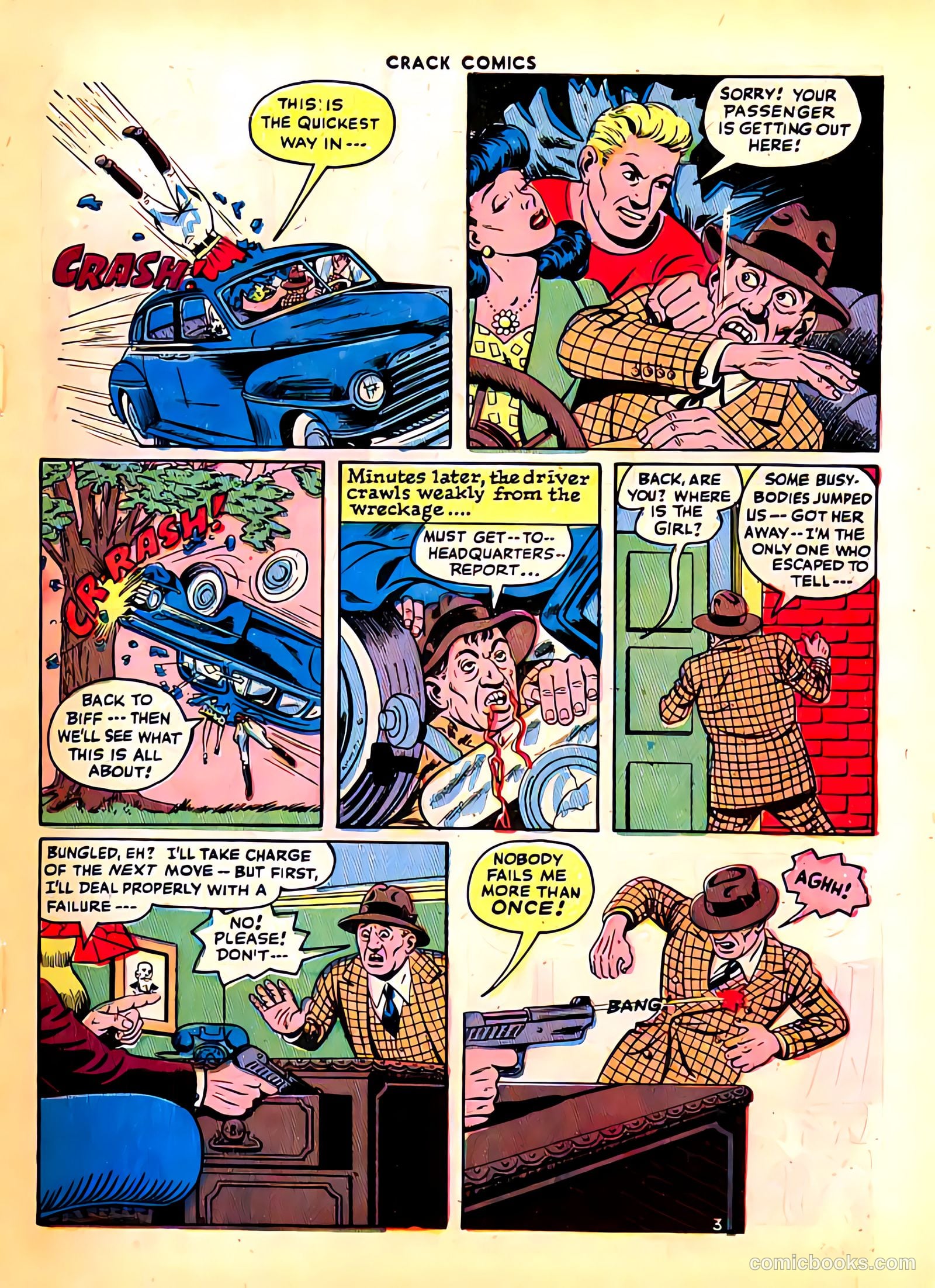 Crack Comics #38 (1945) — page 5