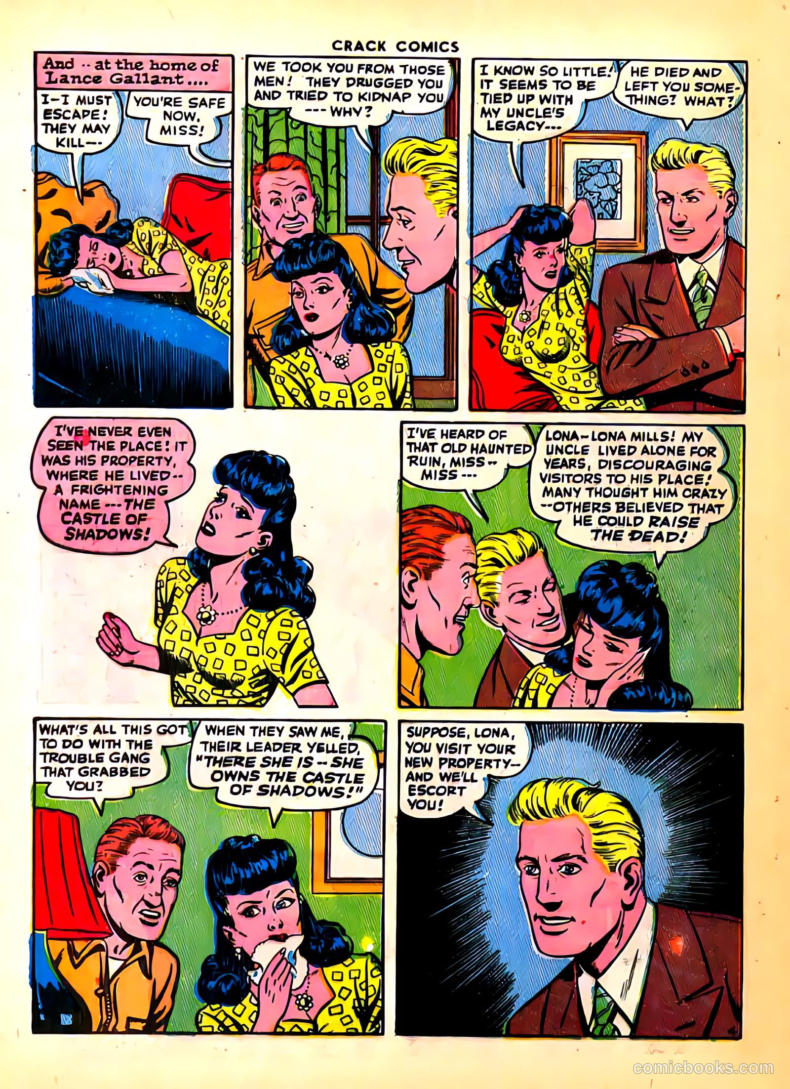 Crack Comics #38 (1945) — page 6