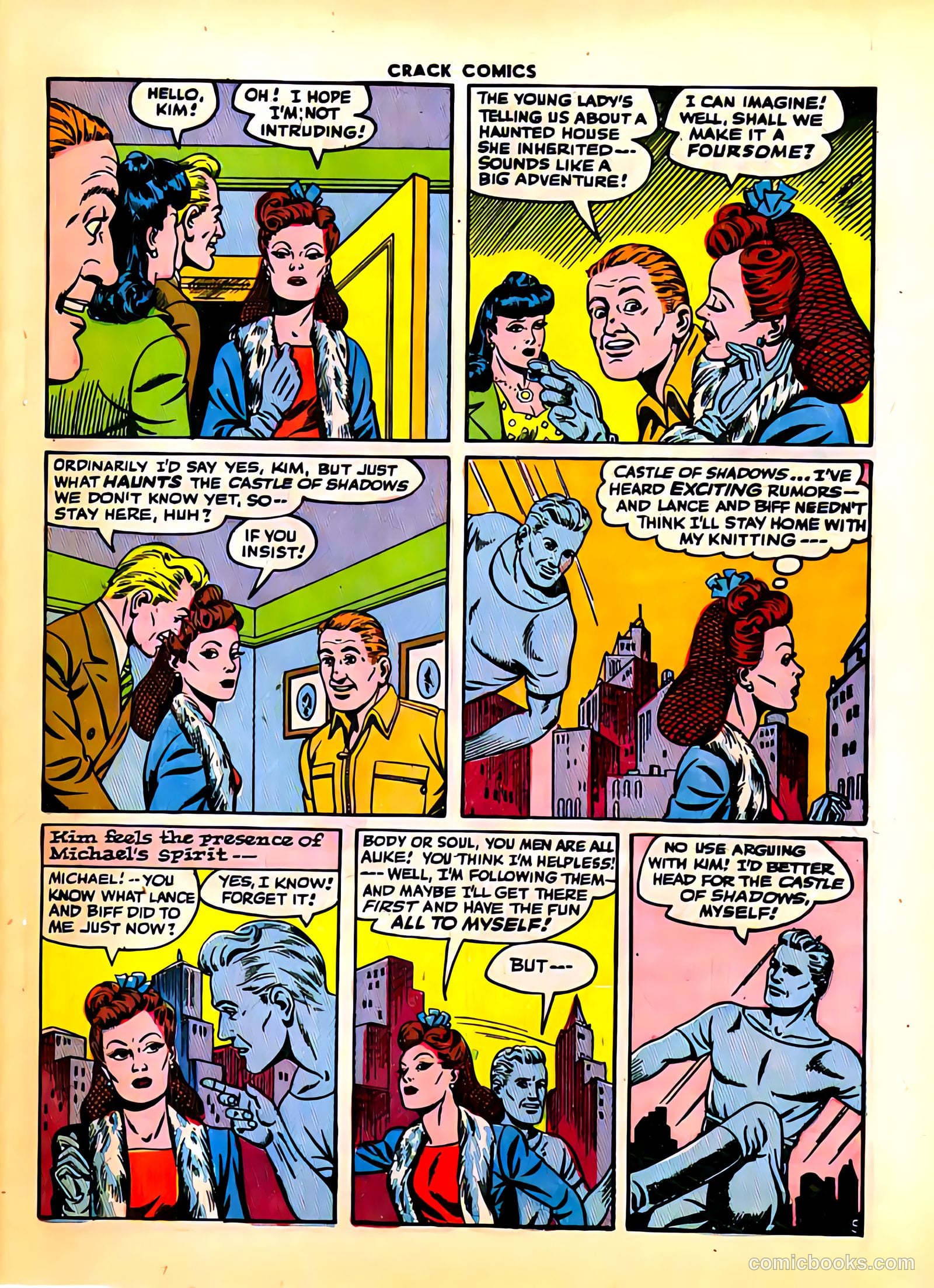 Crack Comics #38 (1945) — page 7