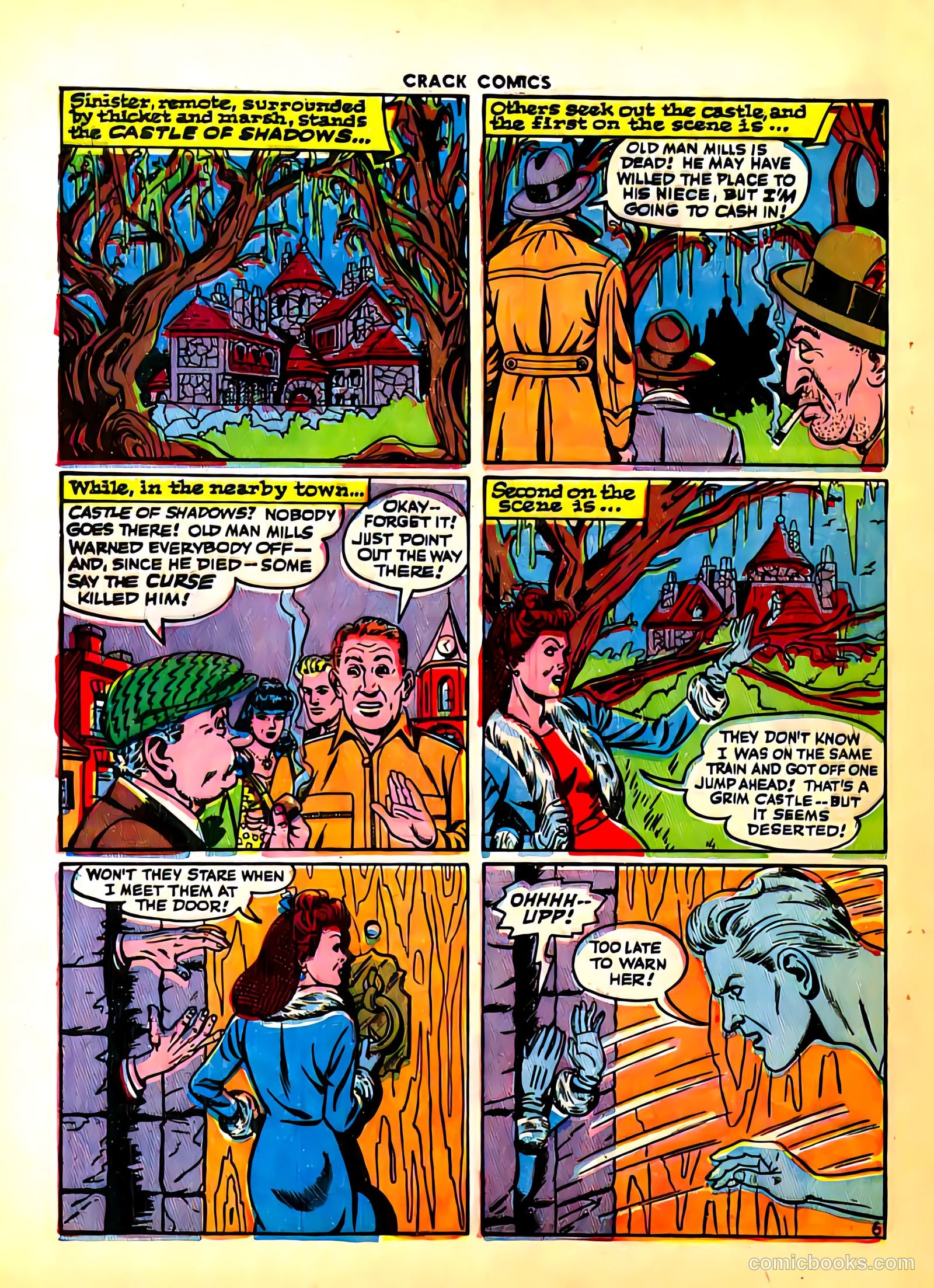 Crack Comics #38 (1945) — page 8