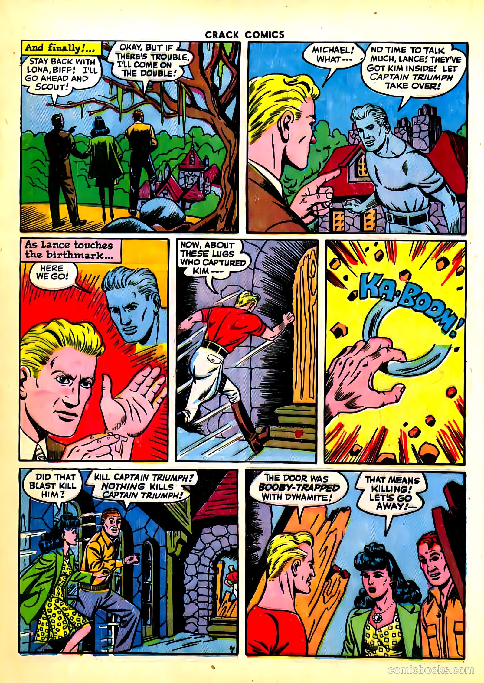 Crack Comics #38 (1945) — page 9
