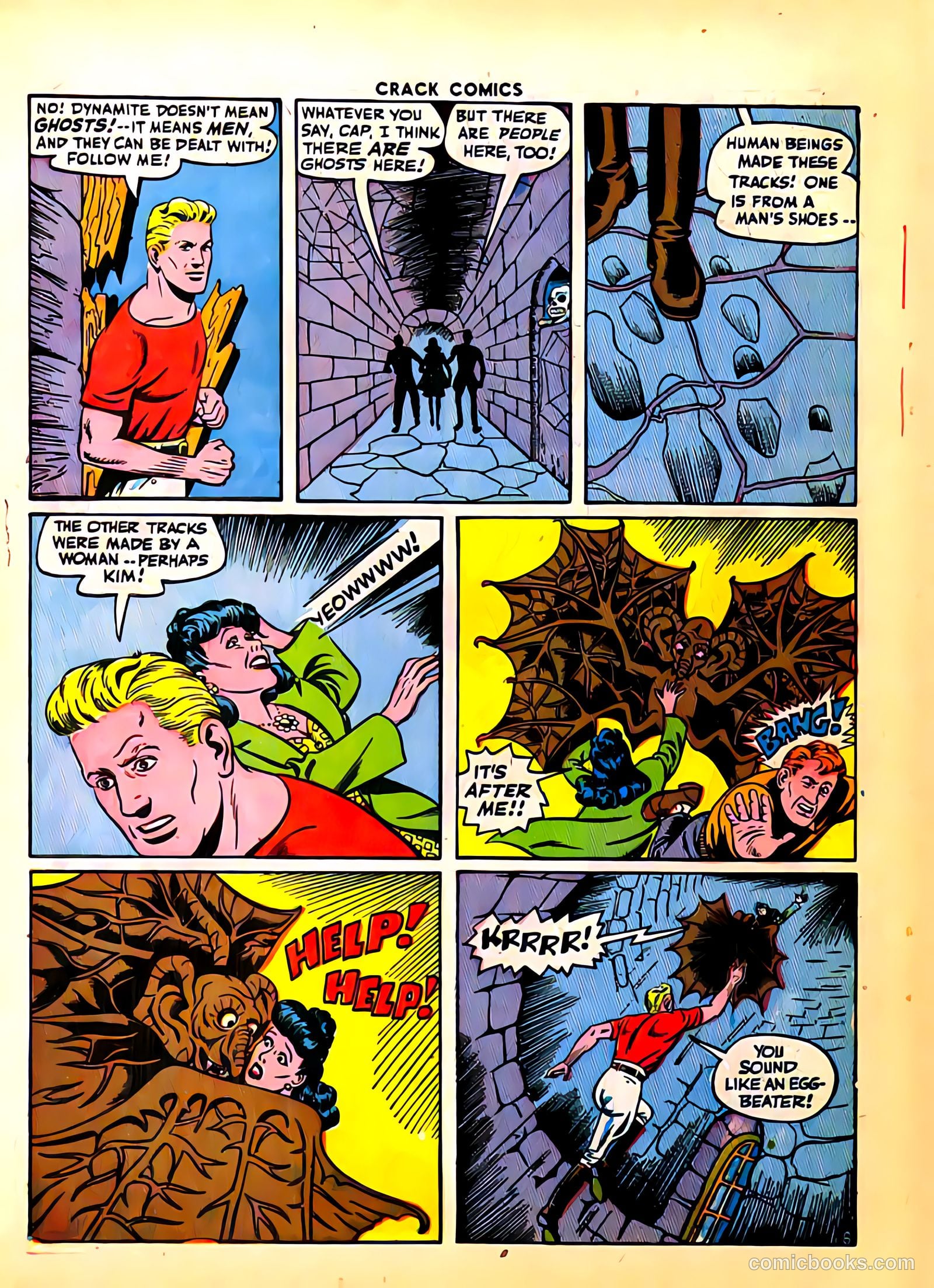 Crack Comics #38 (1945) — page 10