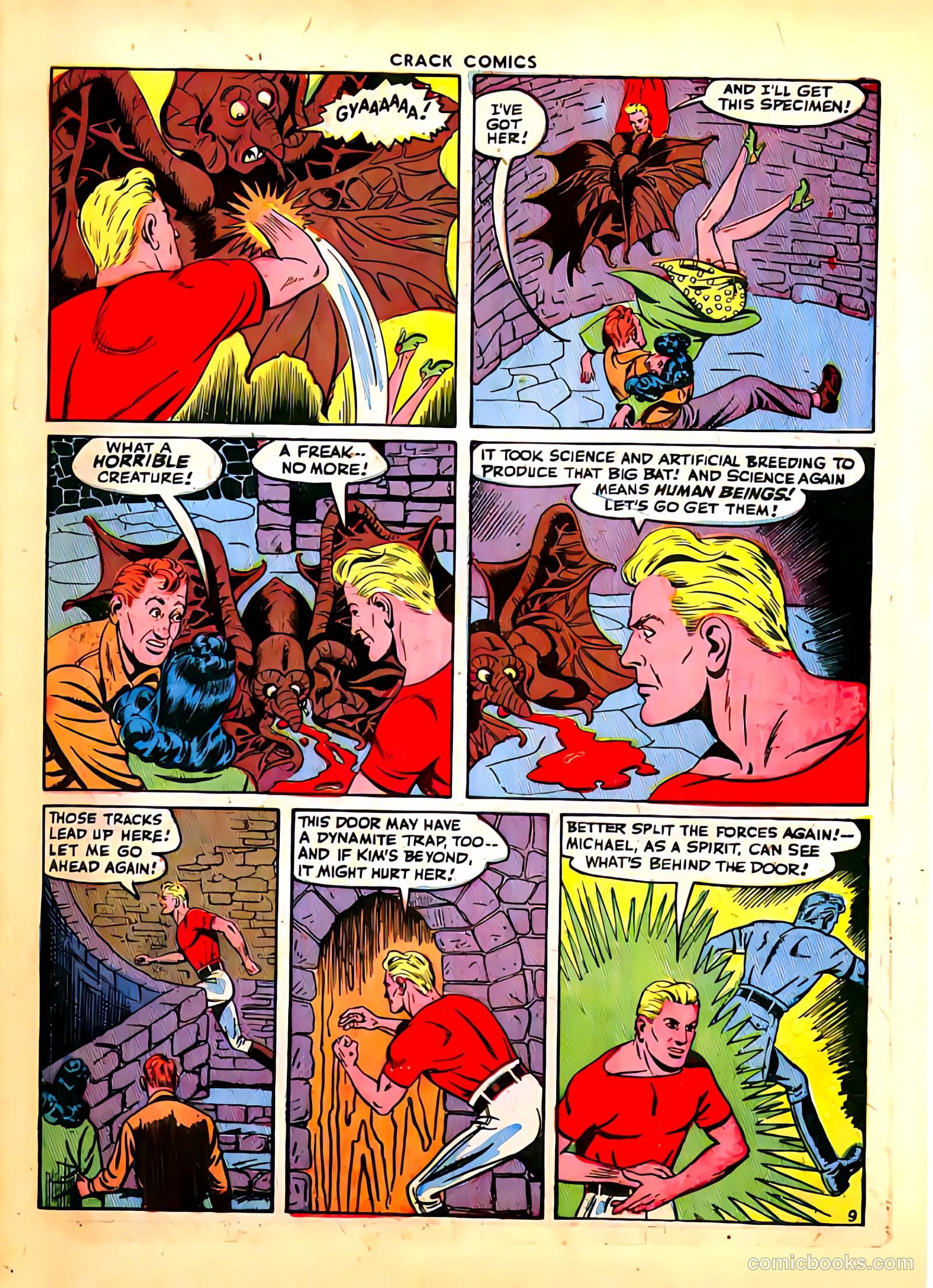 Crack Comics #38 (1945) — page 11