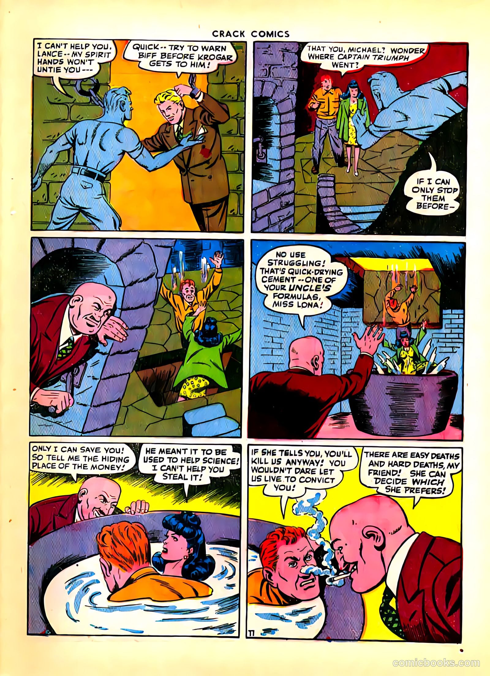 Crack Comics #38 (1945) — page 13