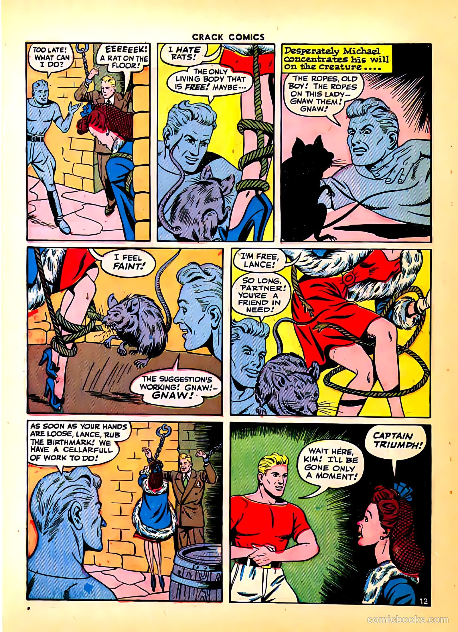 Crack Comics #38 (1945) — page 14