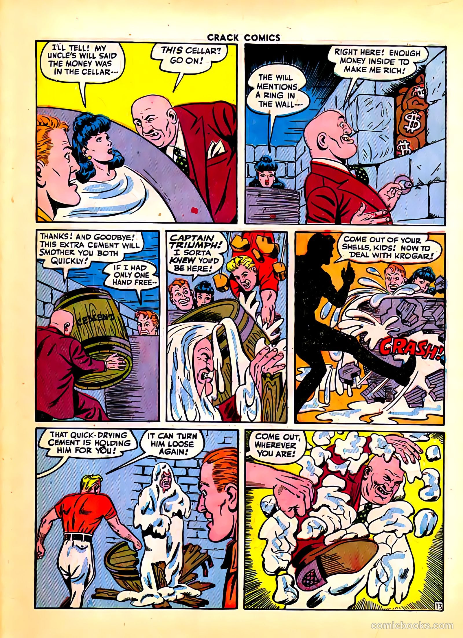 Crack Comics #38 (1945) — page 15