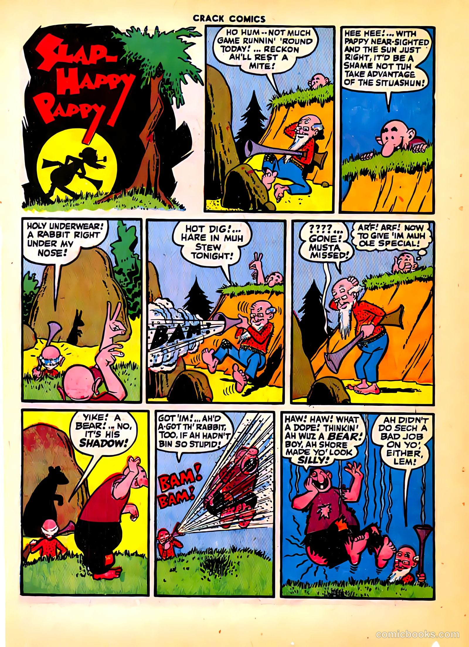 Crack Comics #38 (1945) — page 18