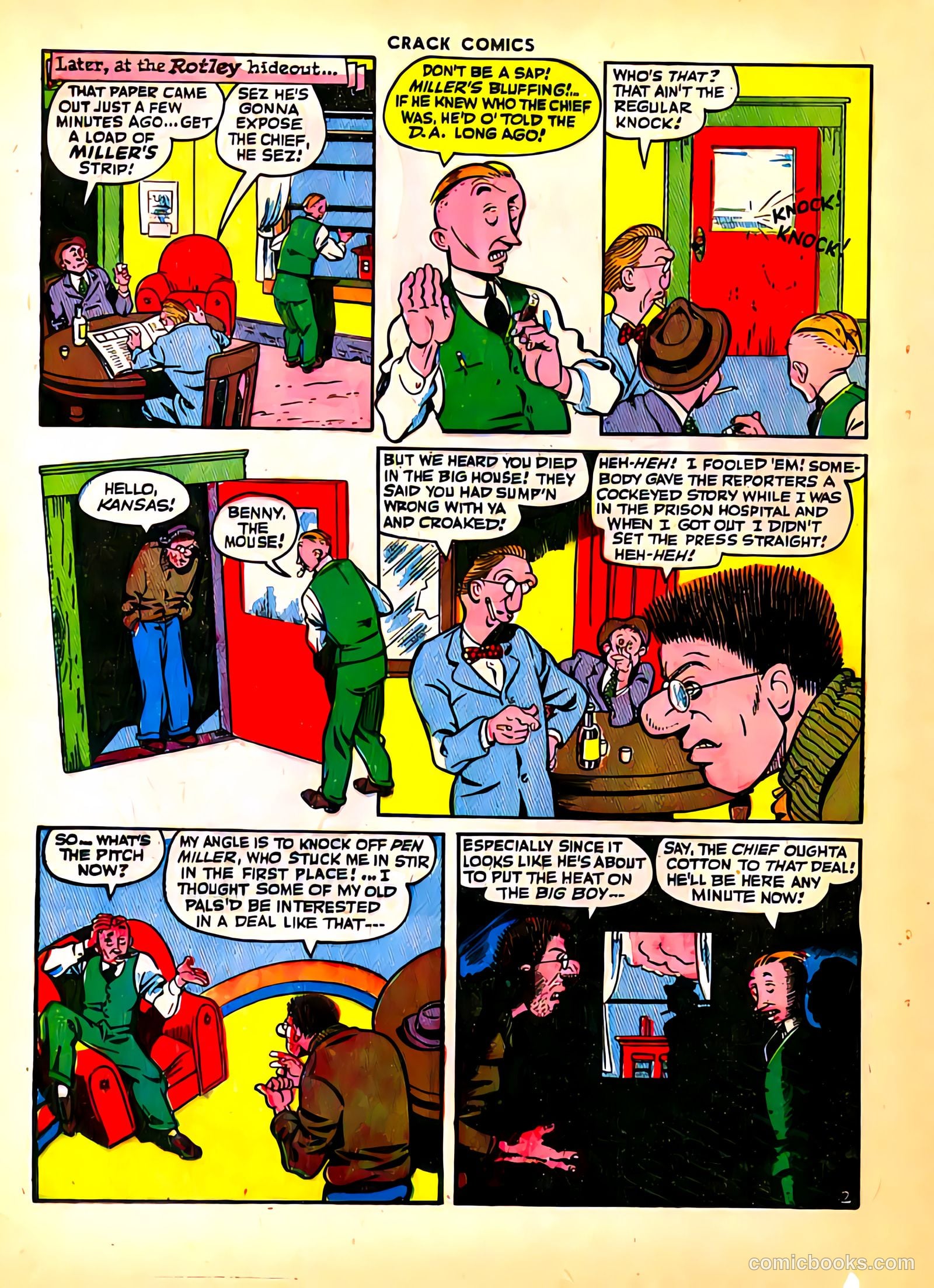 Crack Comics #38 (1945) — page 20