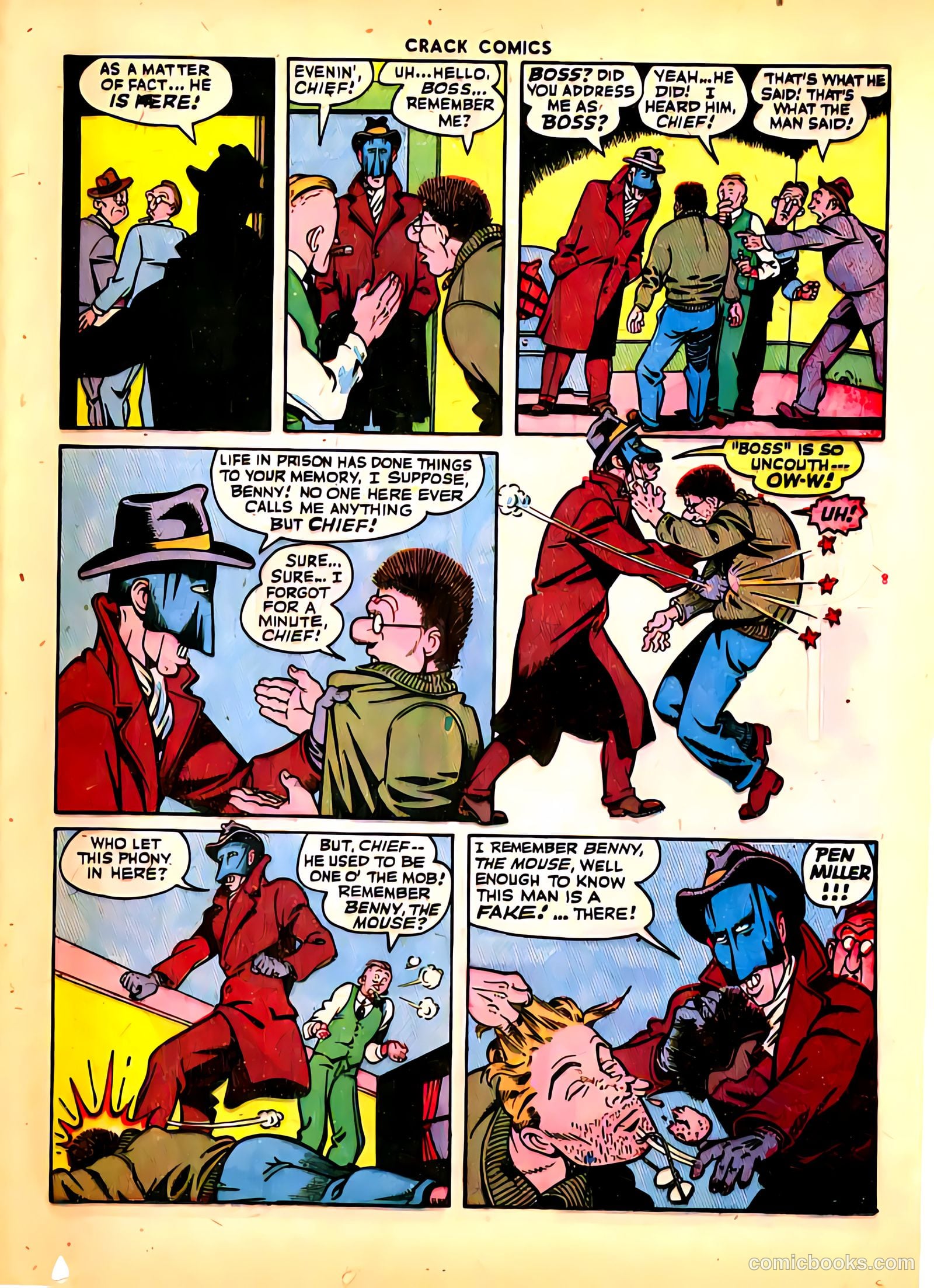 Crack Comics #38 (1945) — page 21