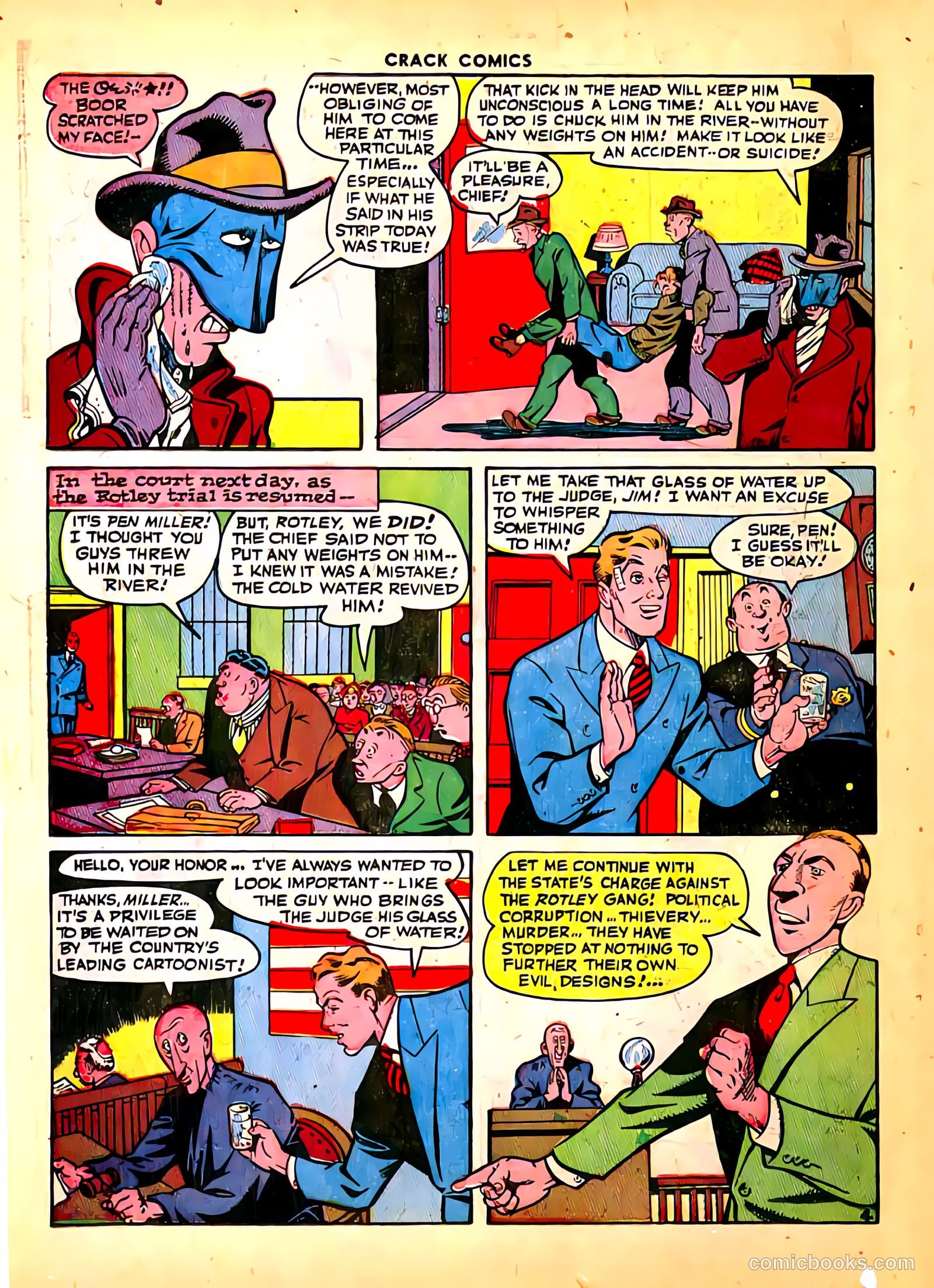 Crack Comics #38 (1945) — page 22