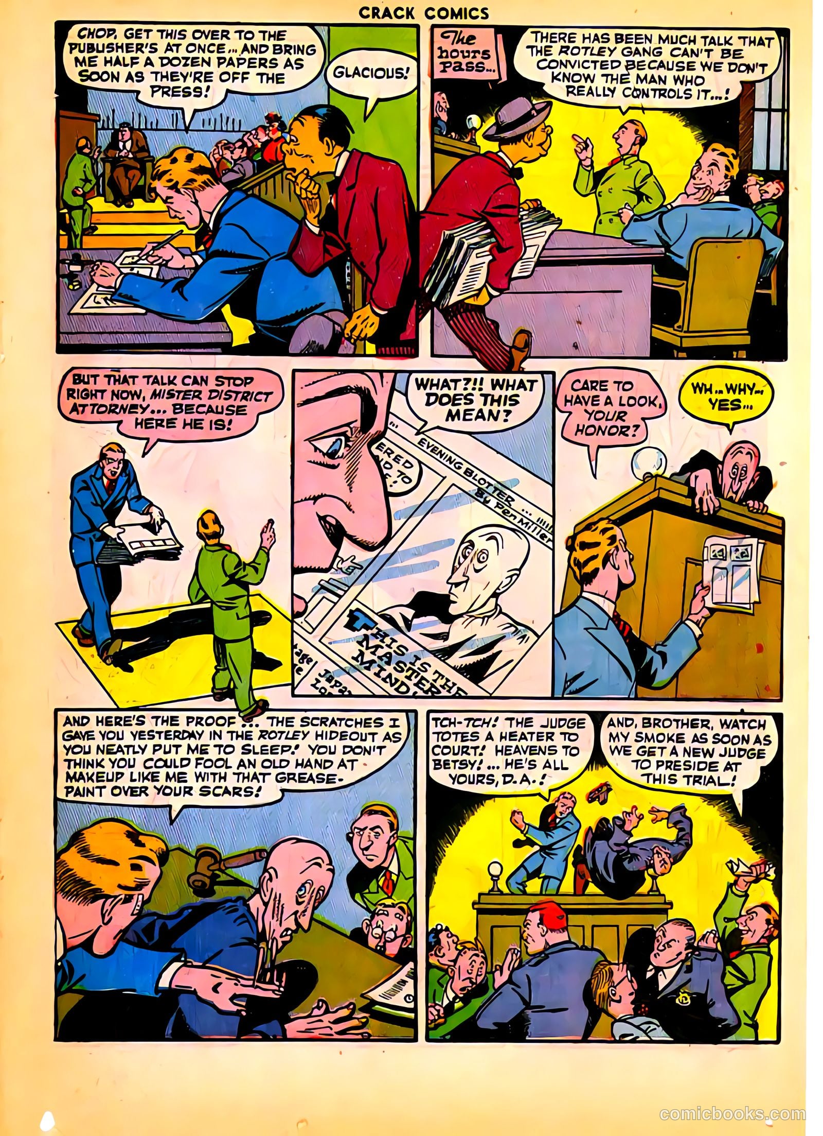 Crack Comics #38 (1945) — page 23