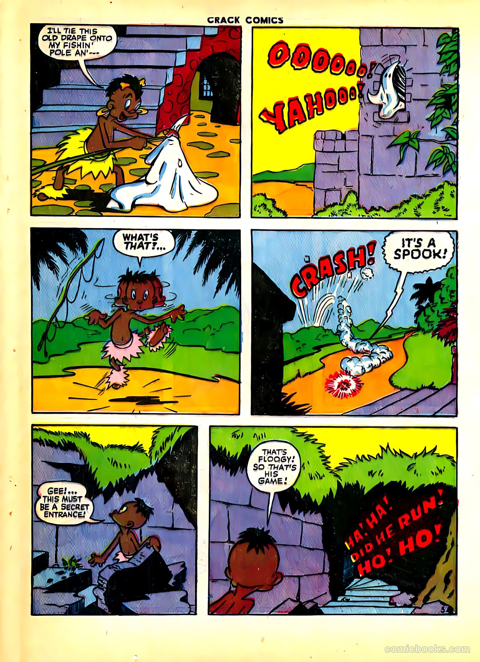 Crack Comics #38 (1945) — page 37