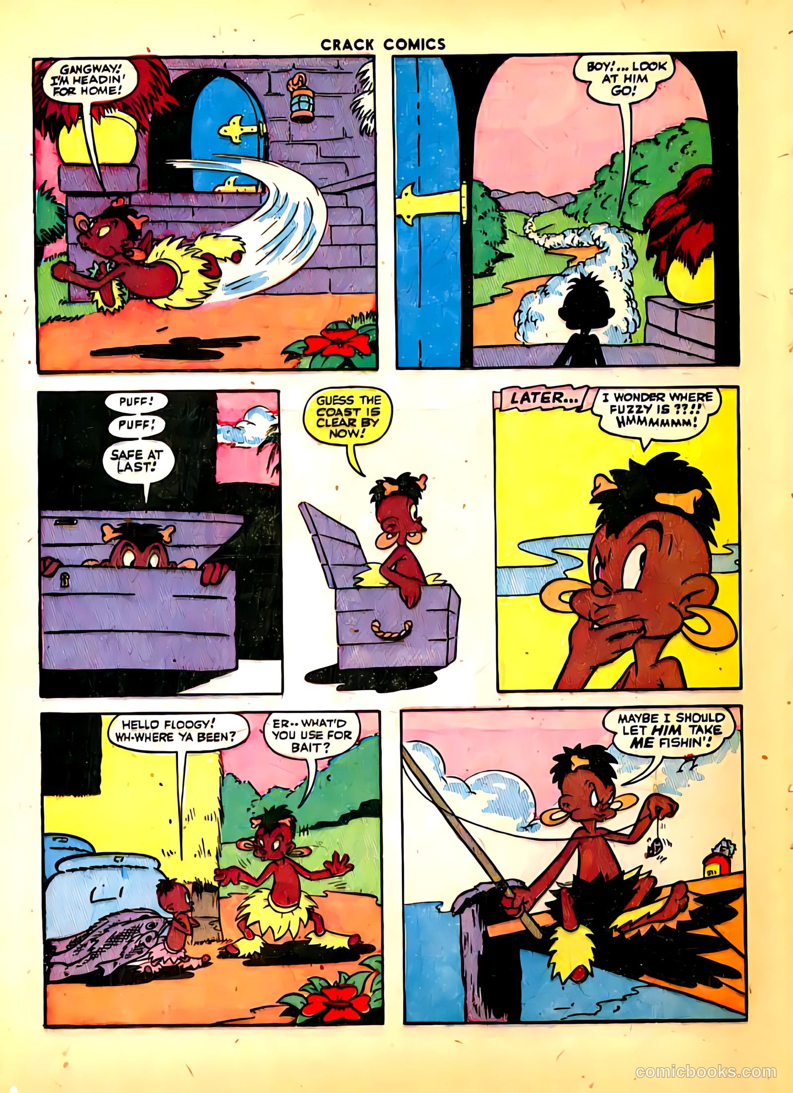 Crack Comics #38 (1945) — page 40