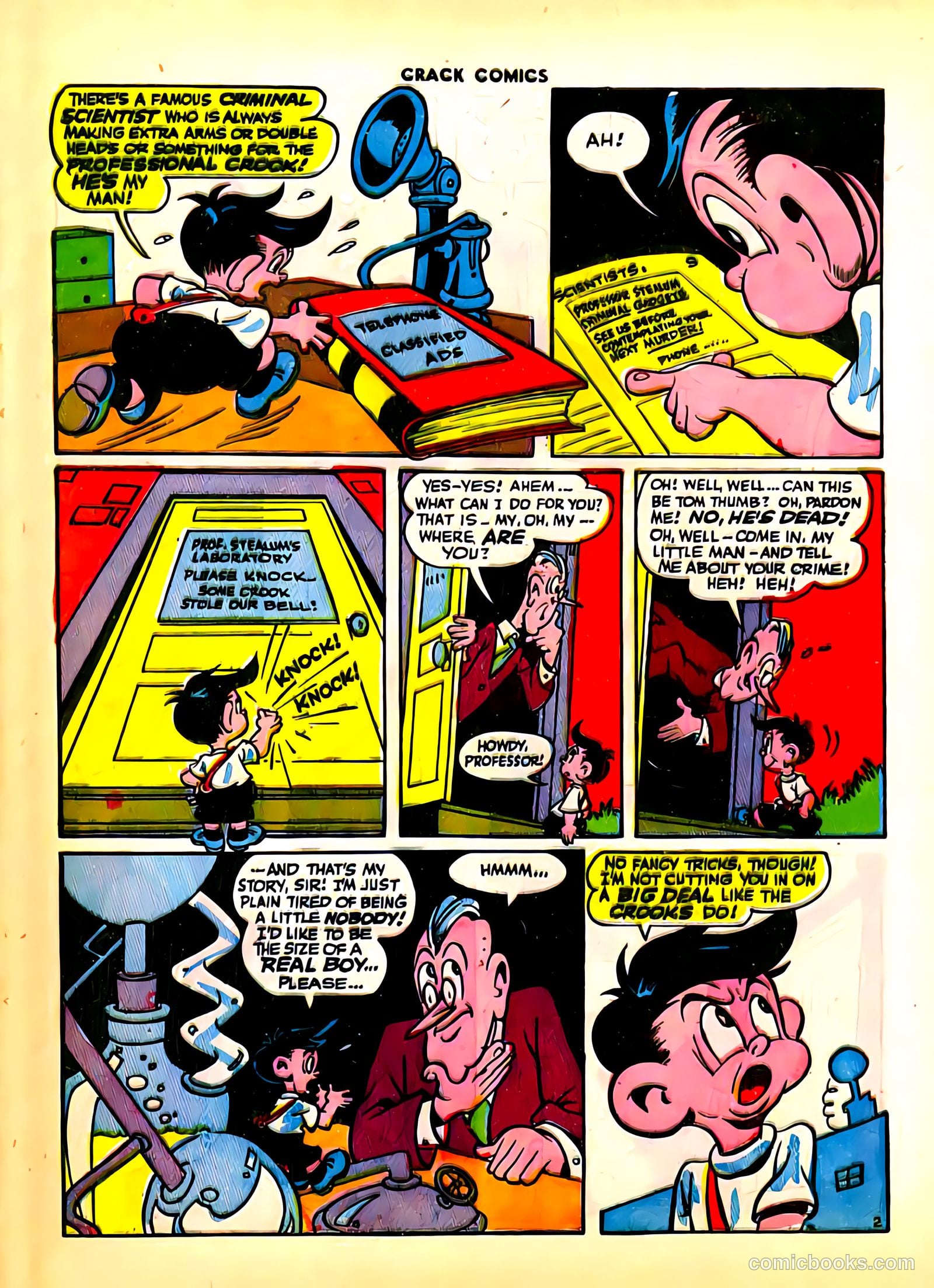 Crack Comics #38 (1945) — page 45
