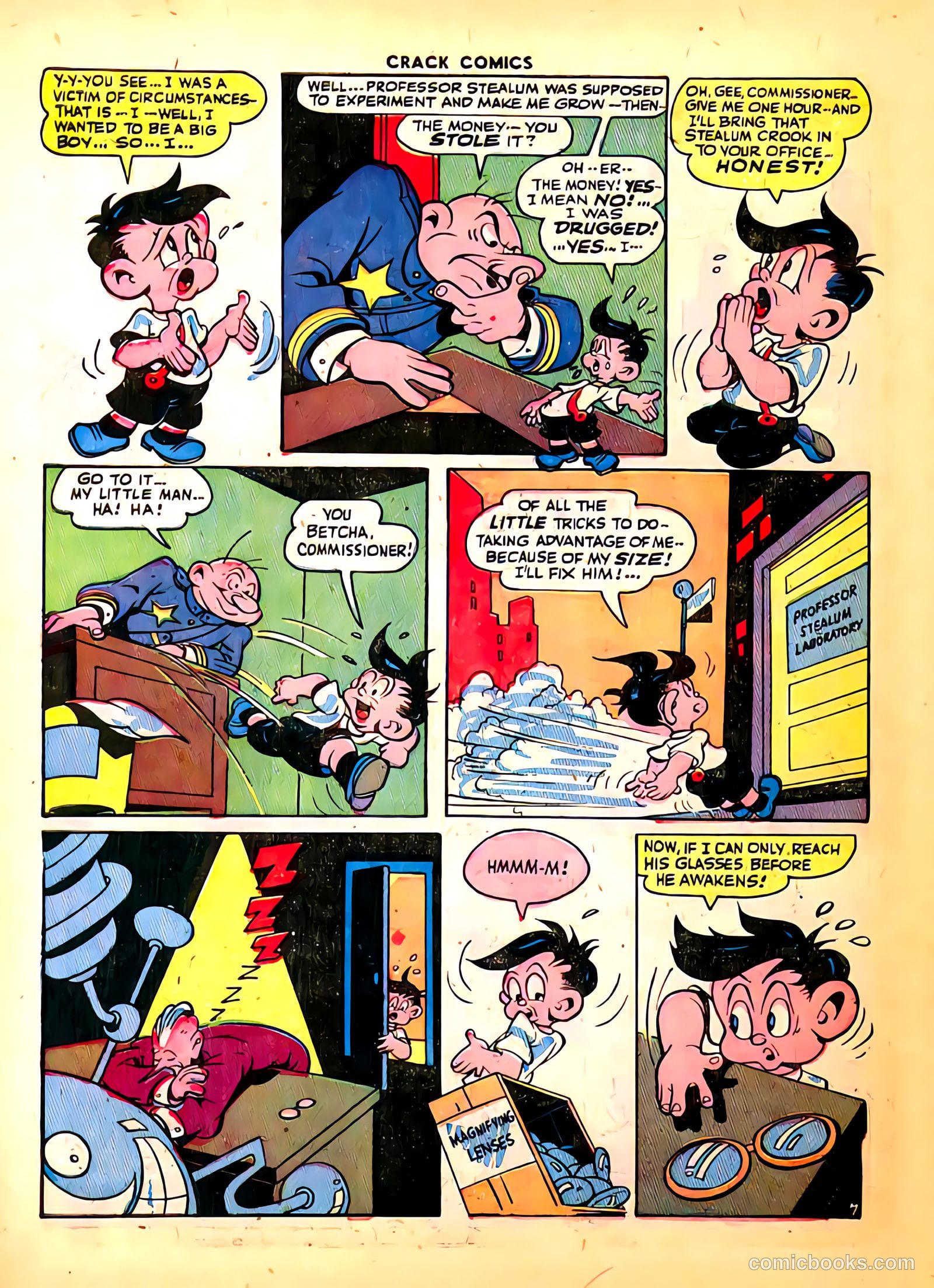 Crack Comics #38 (1945) — page 50