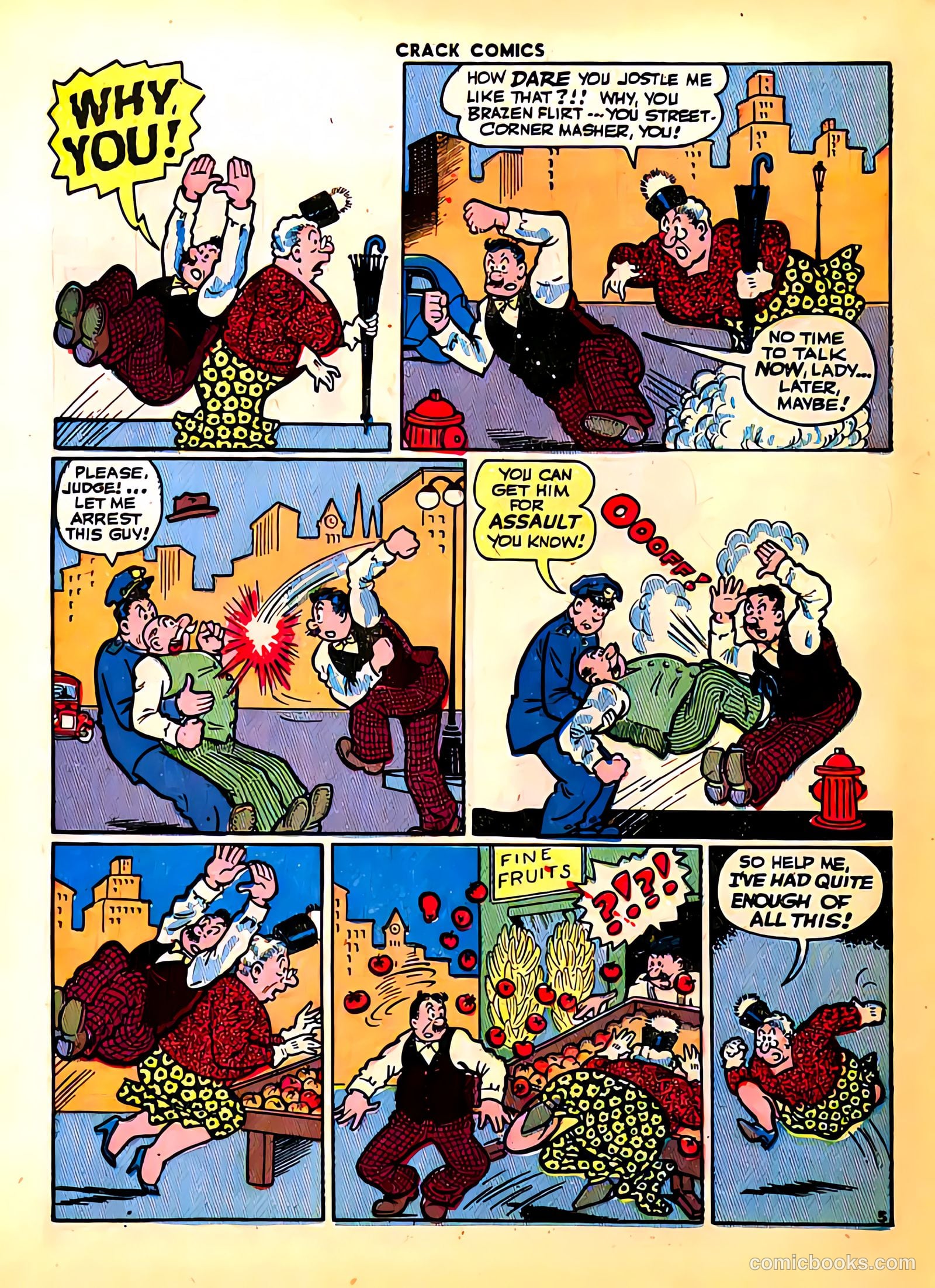 Crack Comics #38 (1945) — page 56