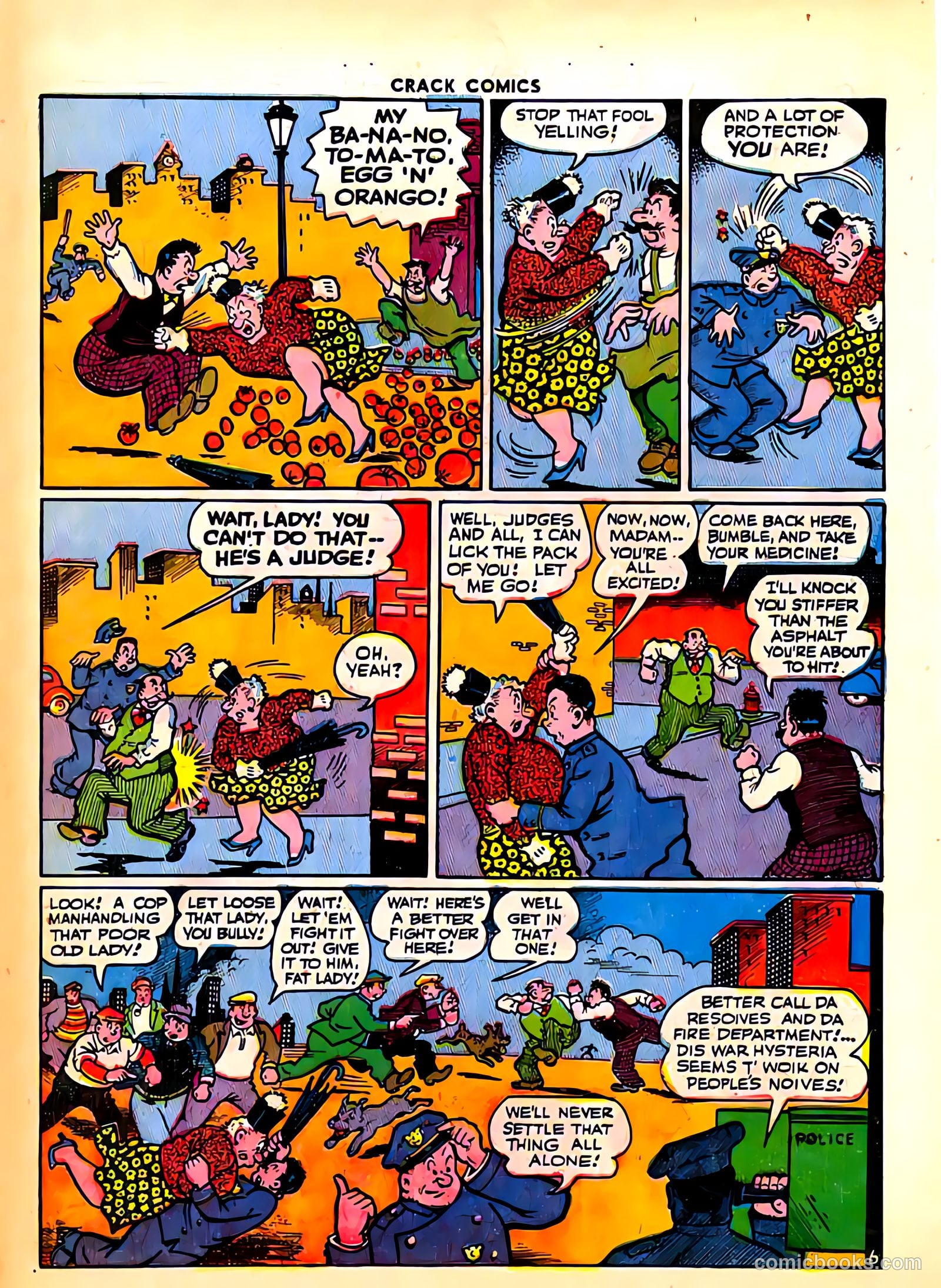 Crack Comics #38 (1945) — page 57