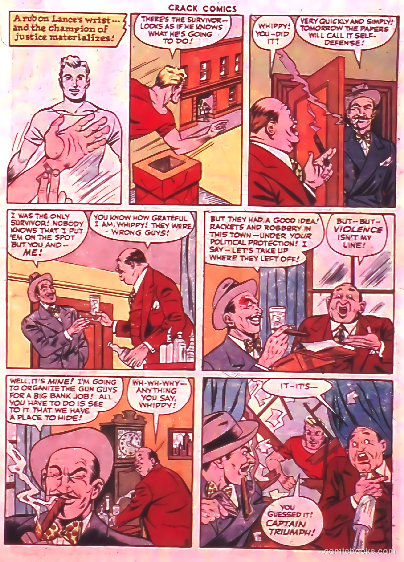 Crack Comics #39 (1945) — page 7