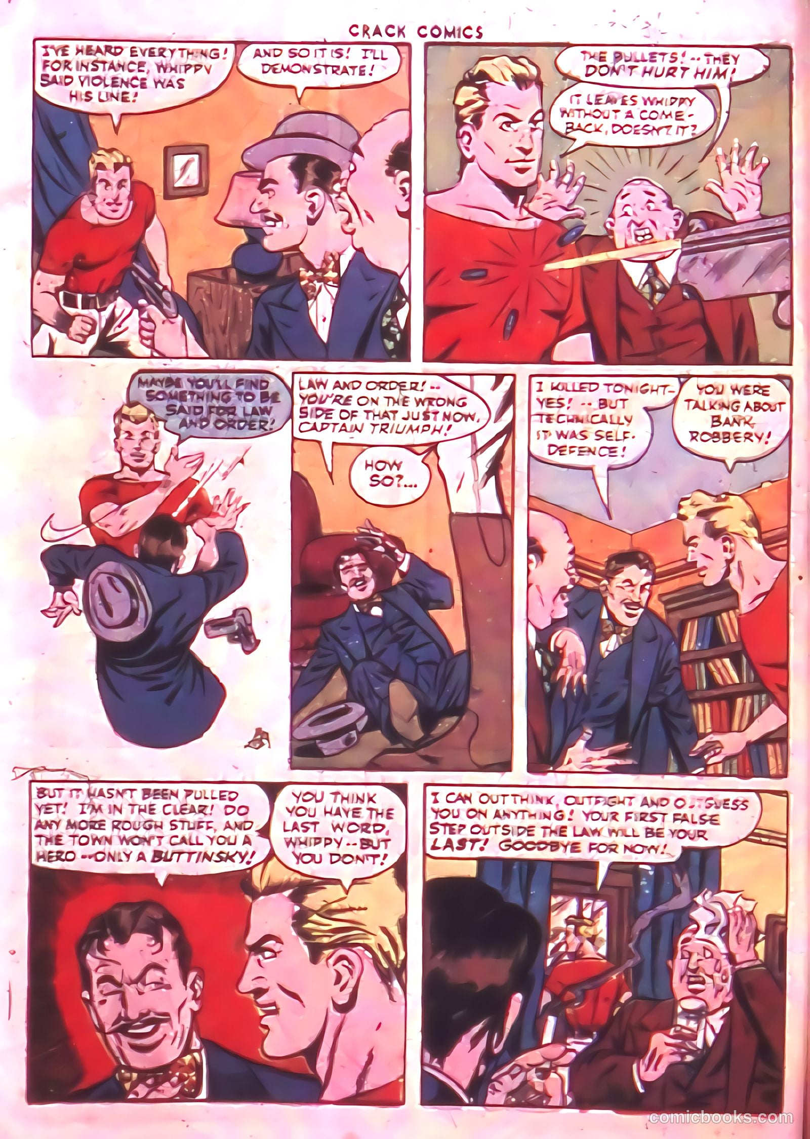 Crack Comics #39 (1945) — page 8