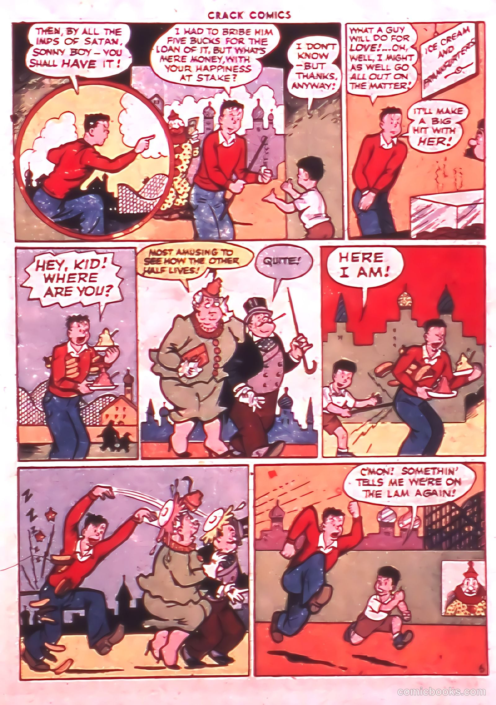 Crack Comics #39 (1945) — page 23