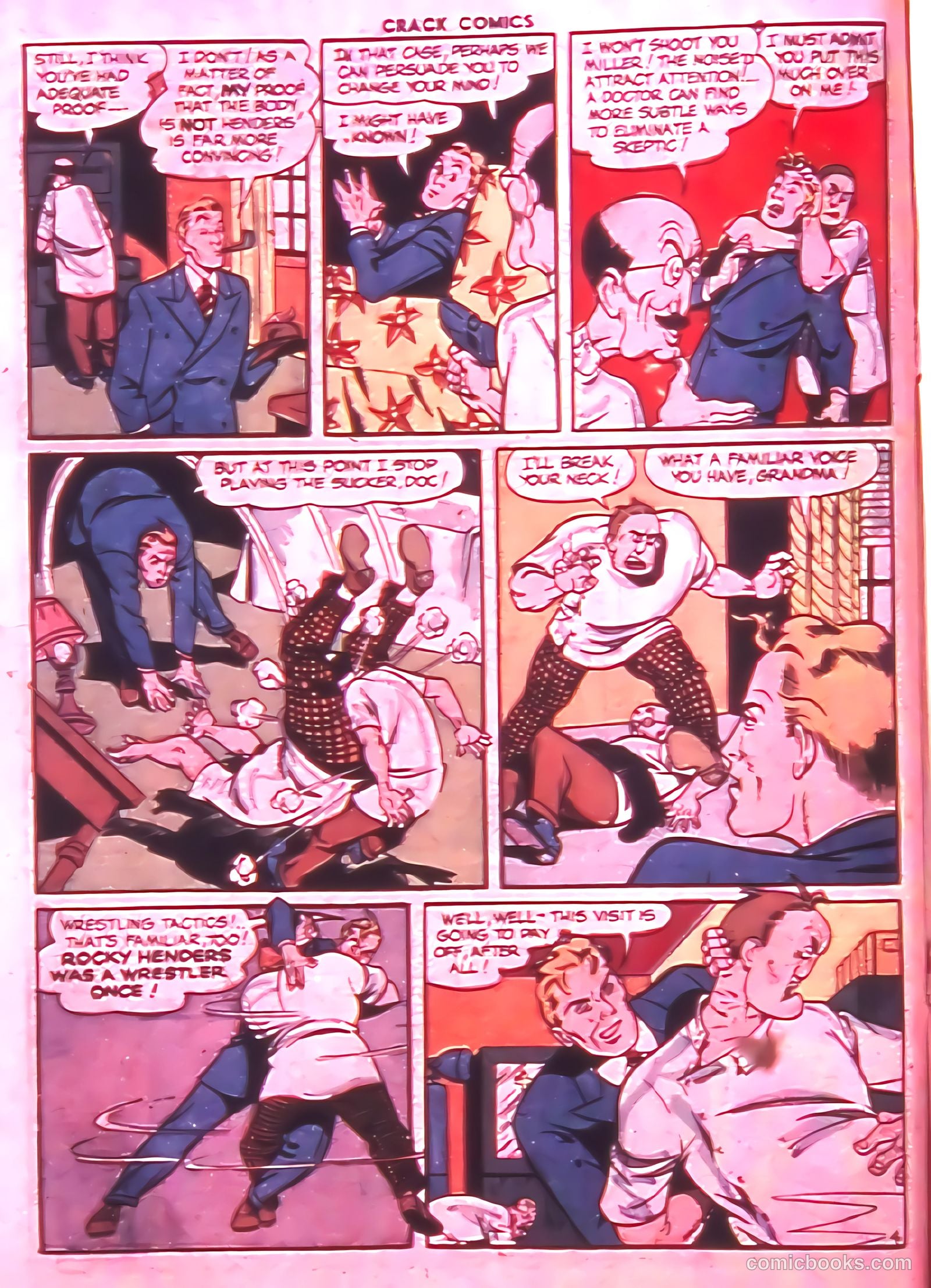Crack Comics #39 (1945) — page 28