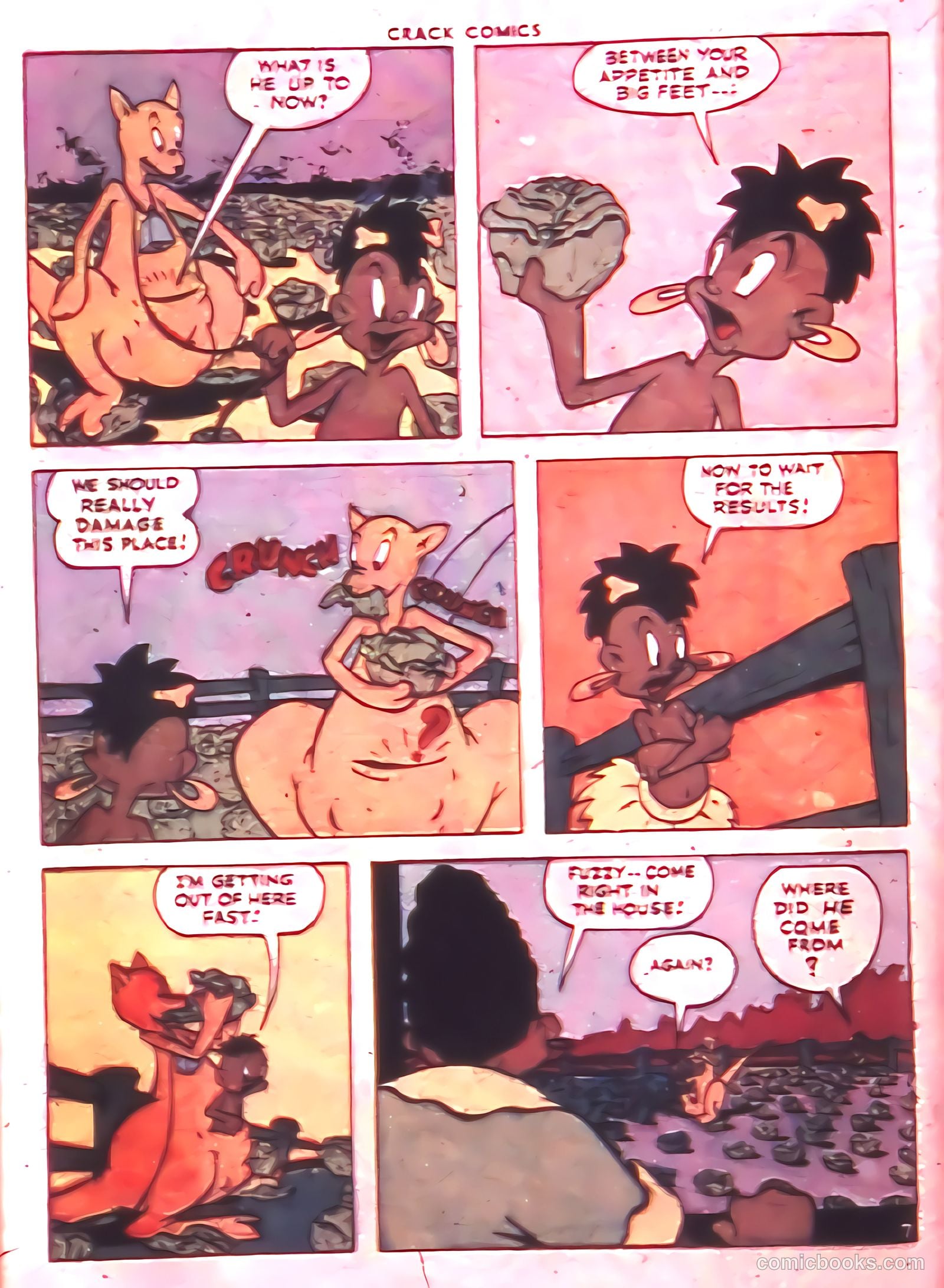 Crack Comics #39 (1945) — page 36
