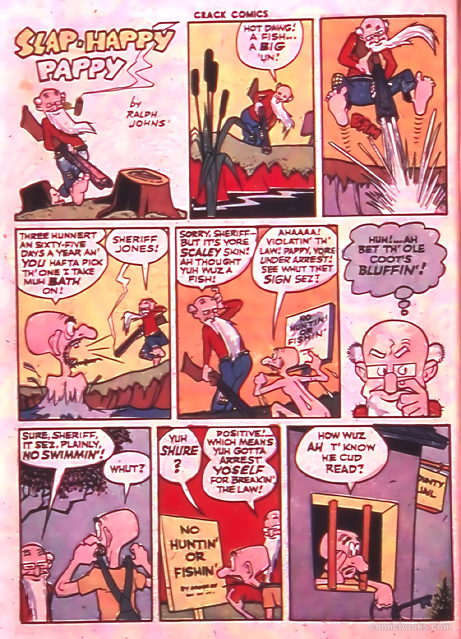 Crack Comics #39 (1945) — page 38