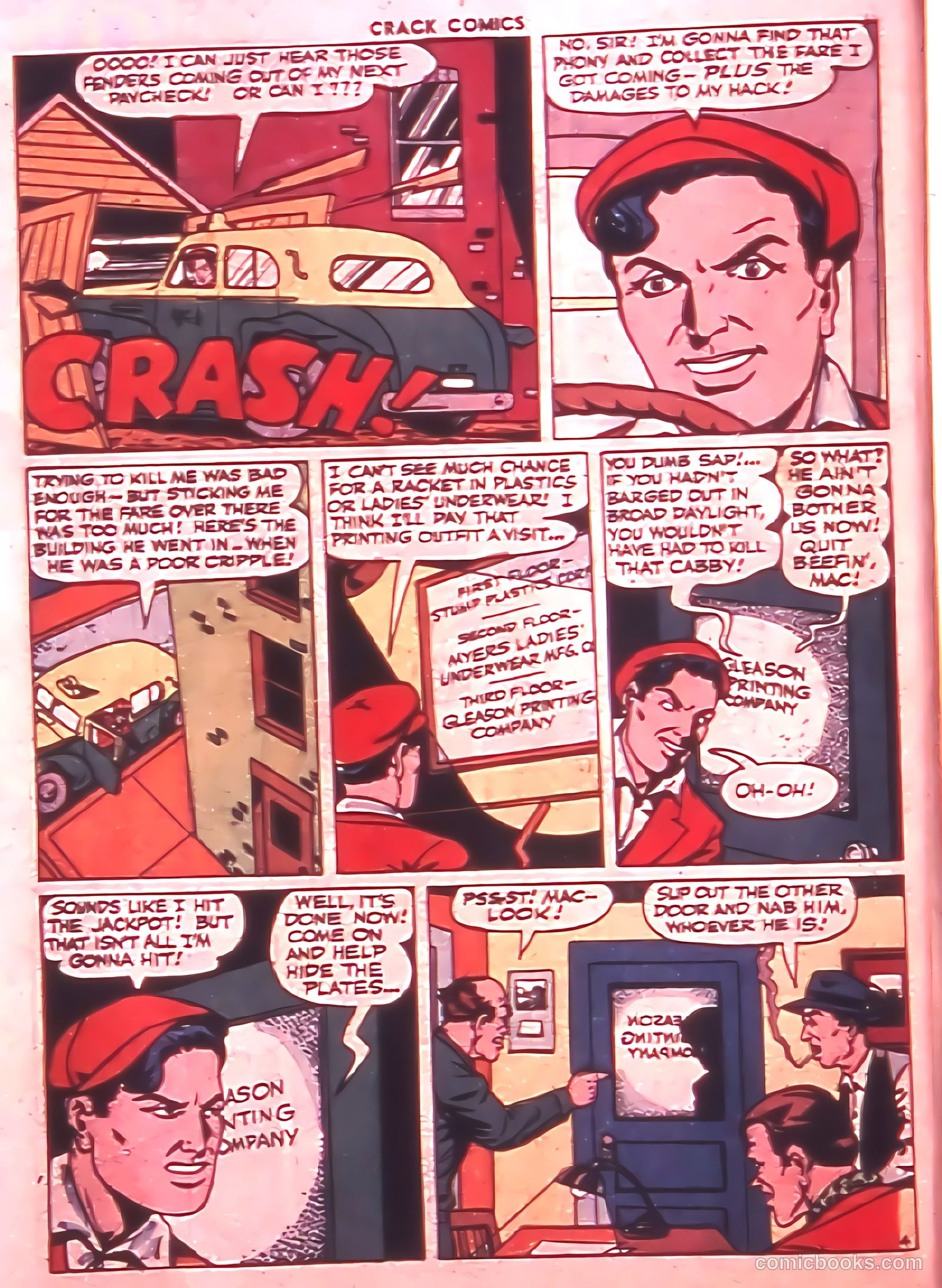 Crack Comics #39 (1945) — page 42