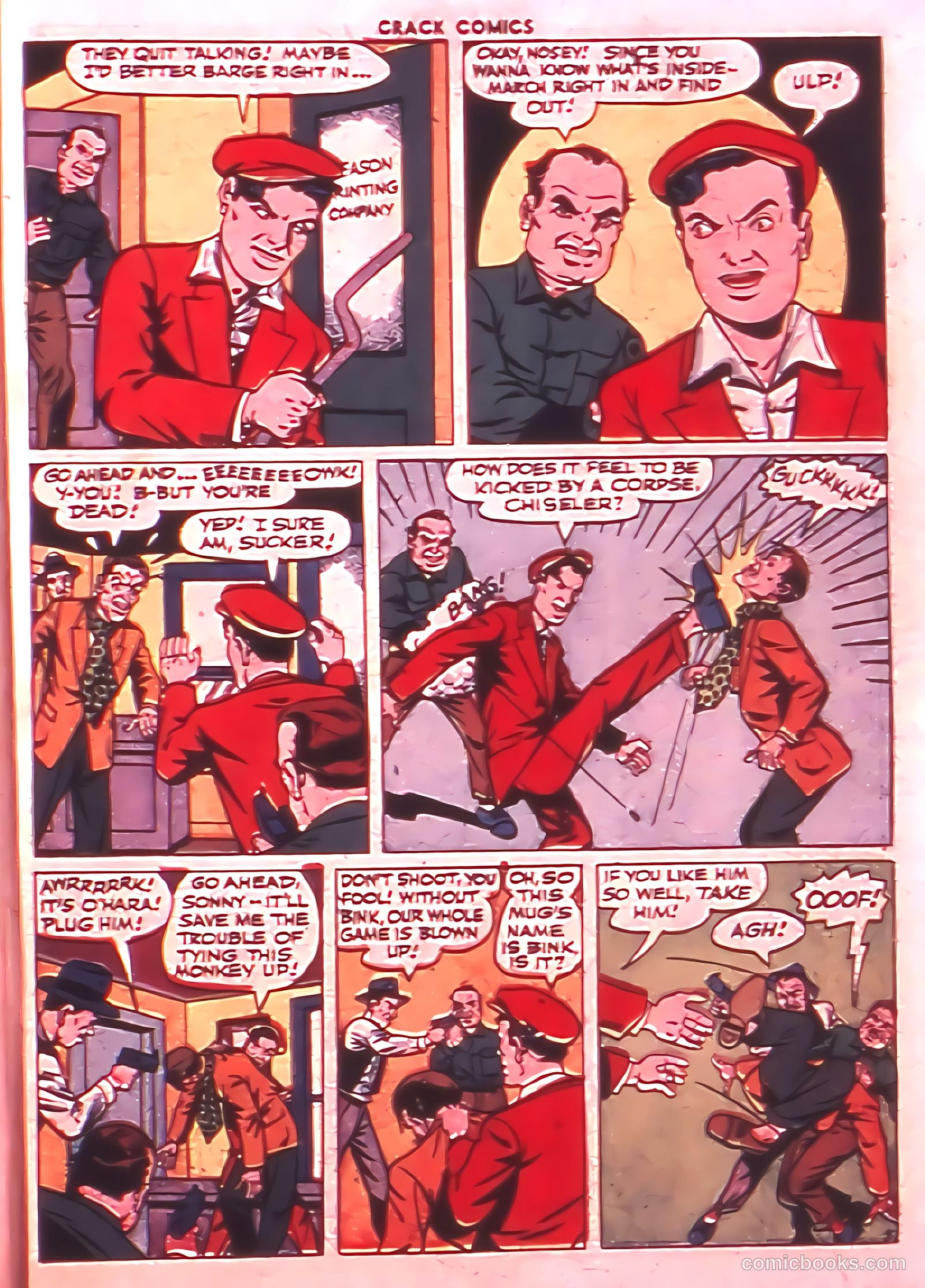 Crack Comics #39 (1945) — page 43