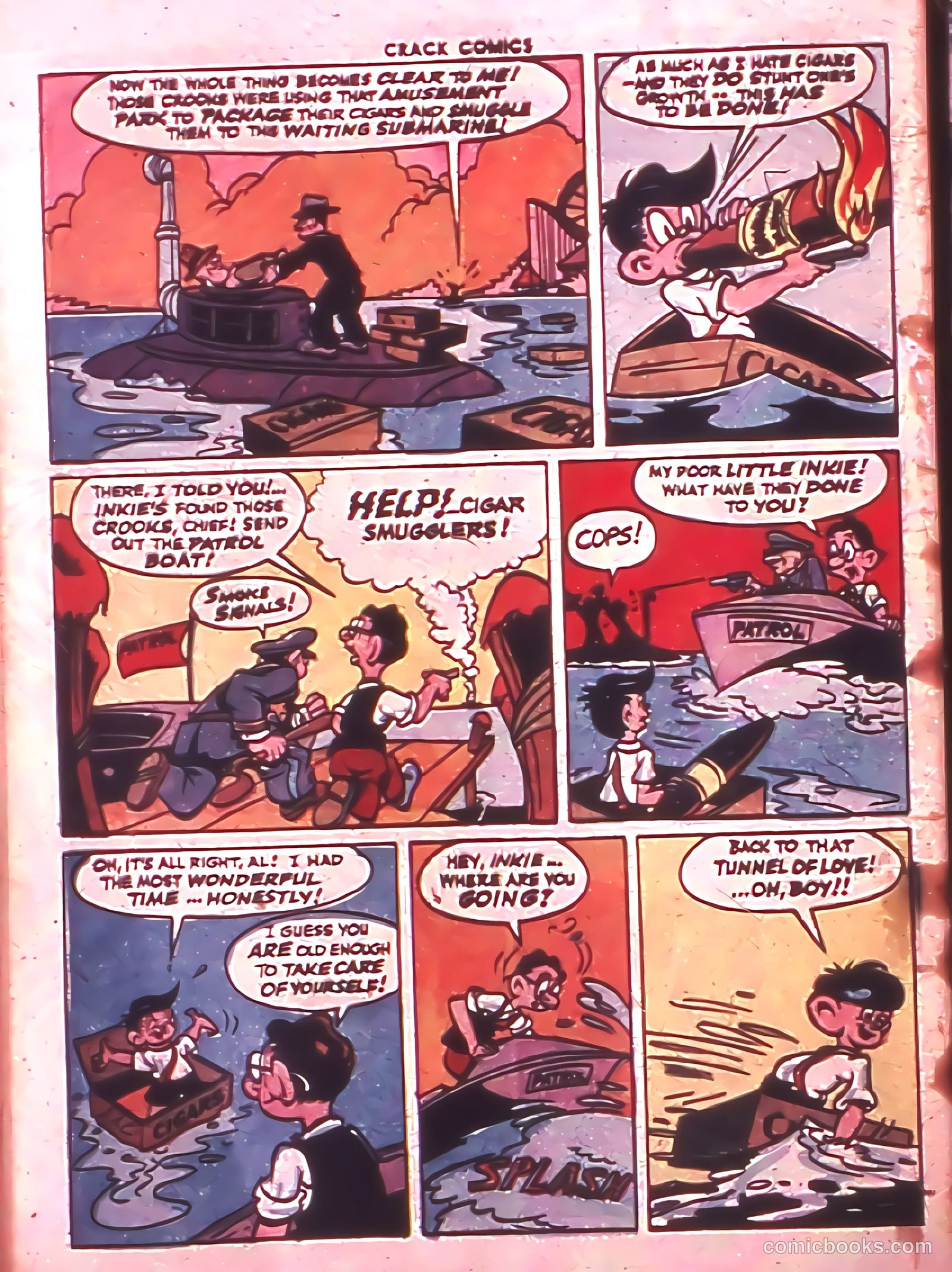 Crack Comics #39 (1945) — page 58