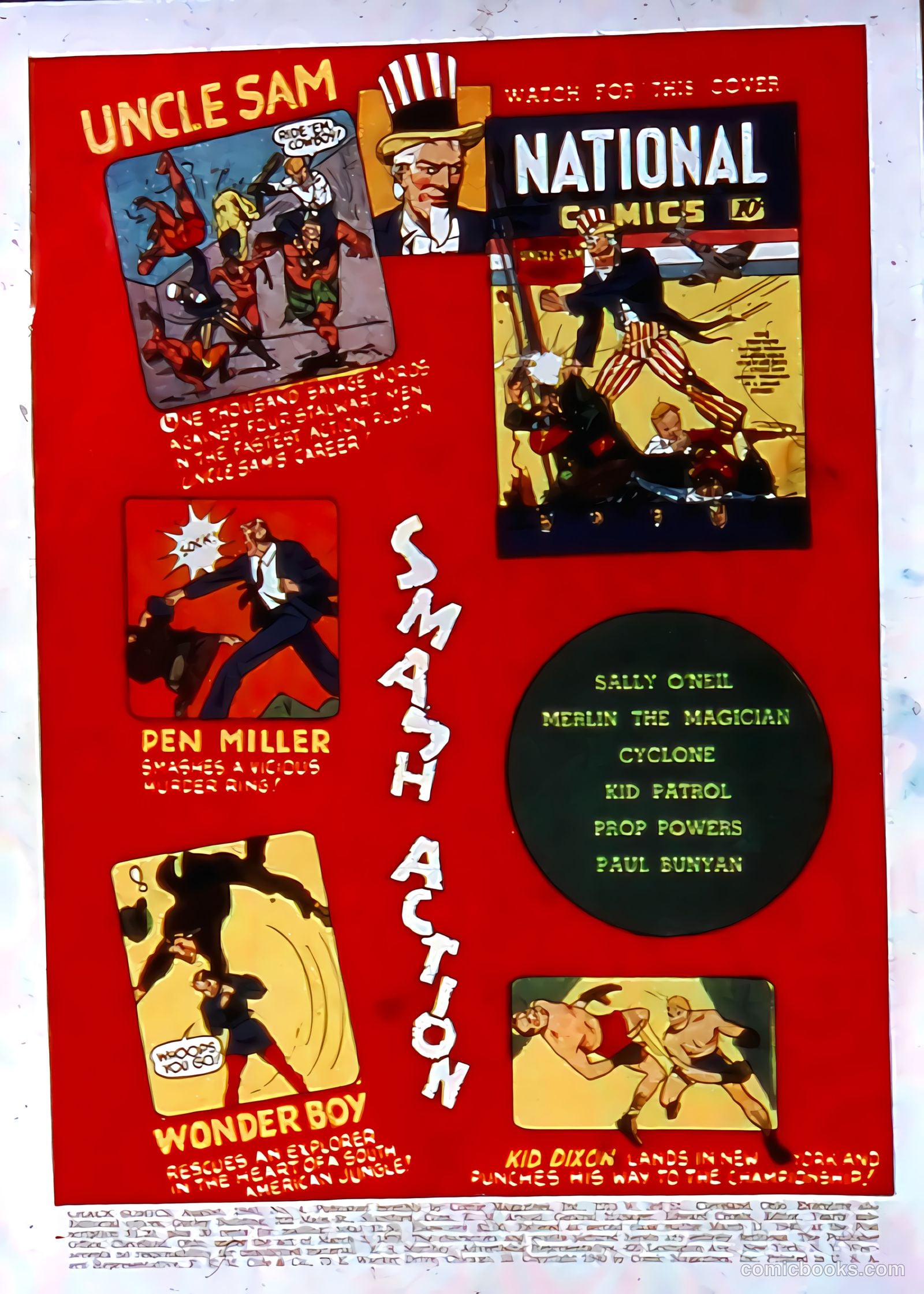 Crack Comics #4 (1940) — page 2 of 62