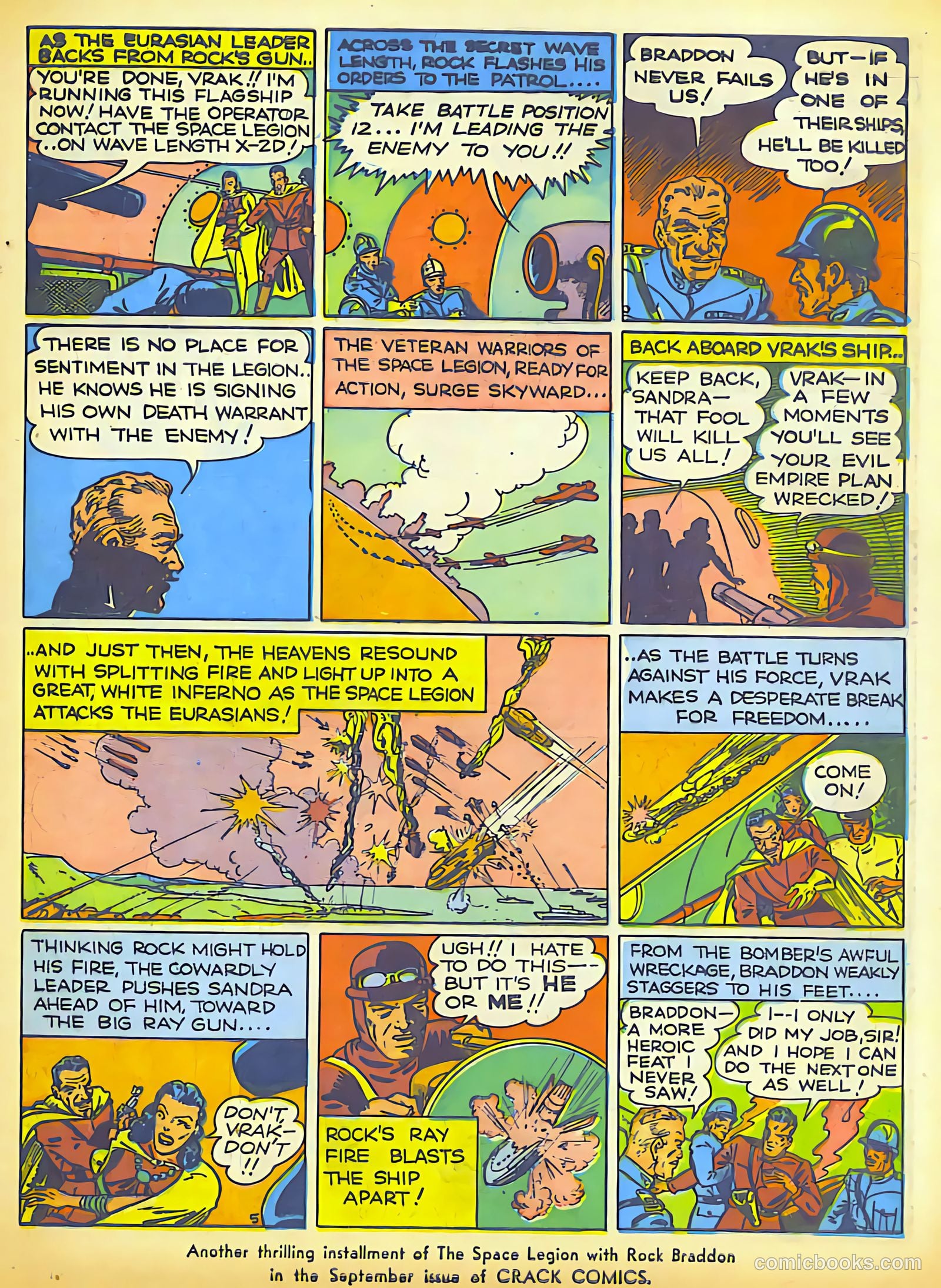 Crack Comics #4 (1940) — page 23 of 62