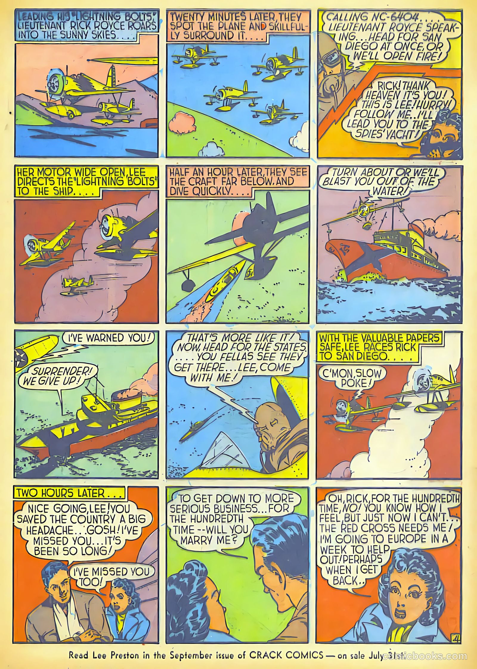 Crack Comics #4 (1940) — page 33 of 62