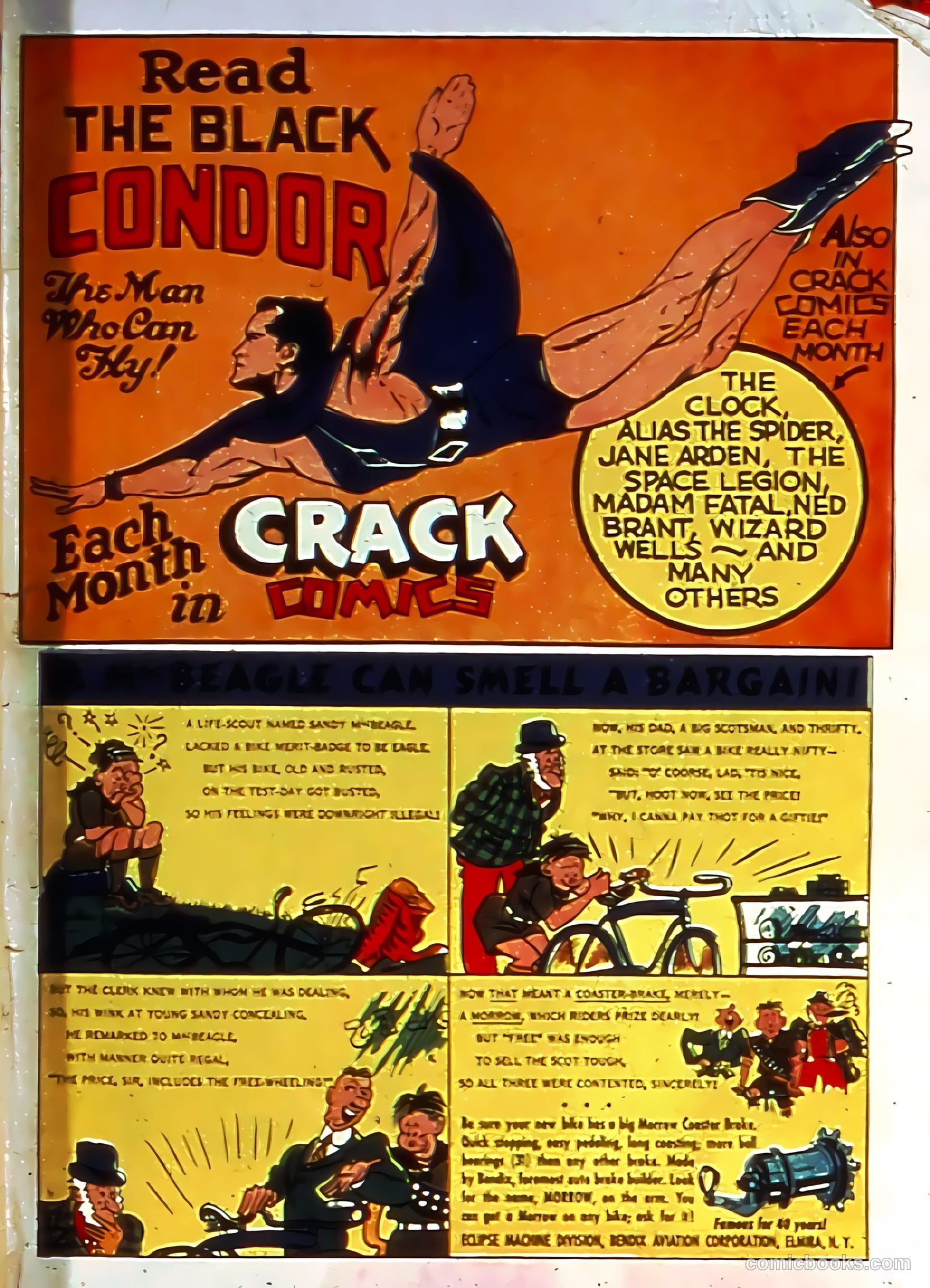 Crack Comics #4 (1940) — page 61 of 62