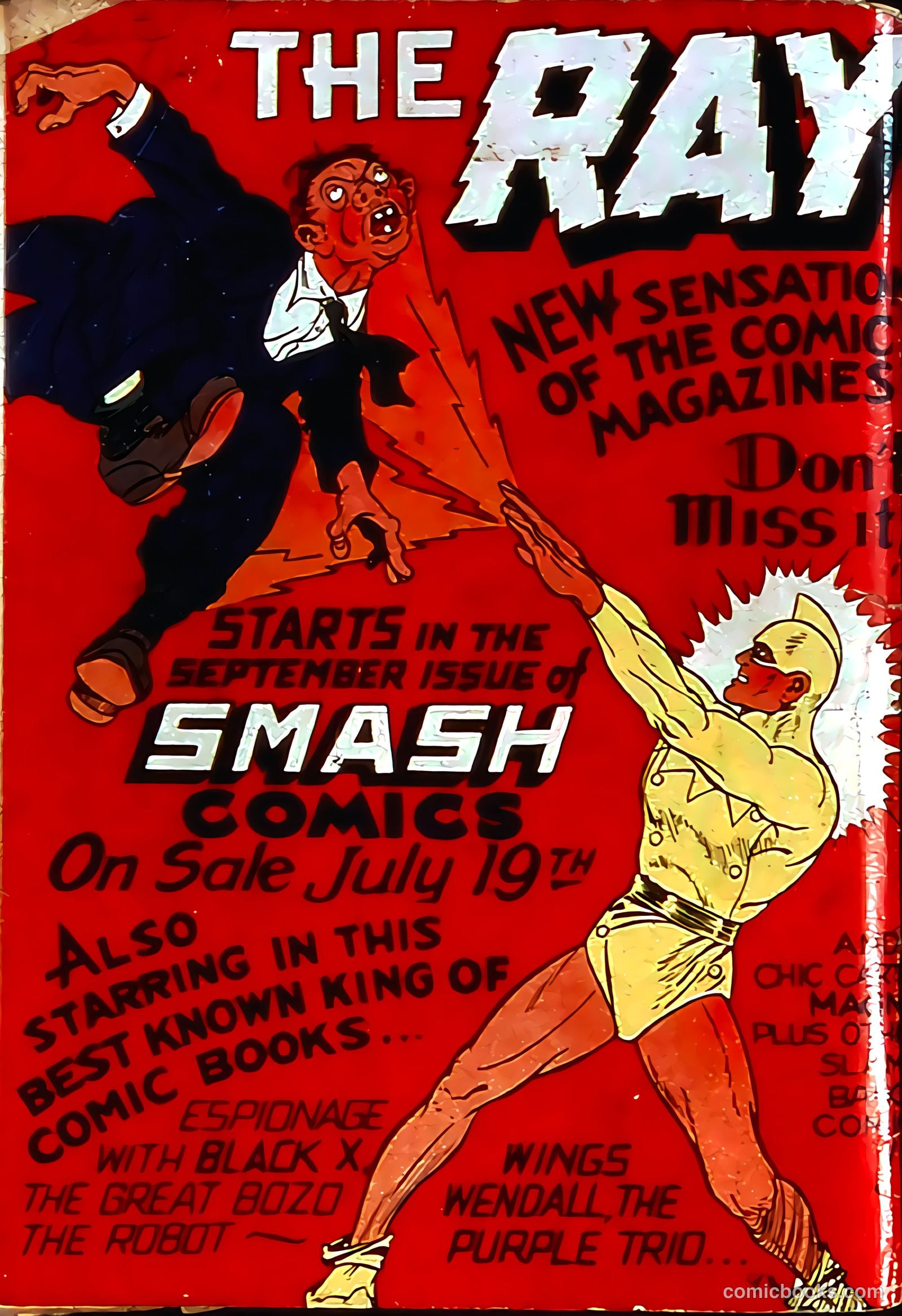 Crack Comics #4 (1940) — page 62 of 62
