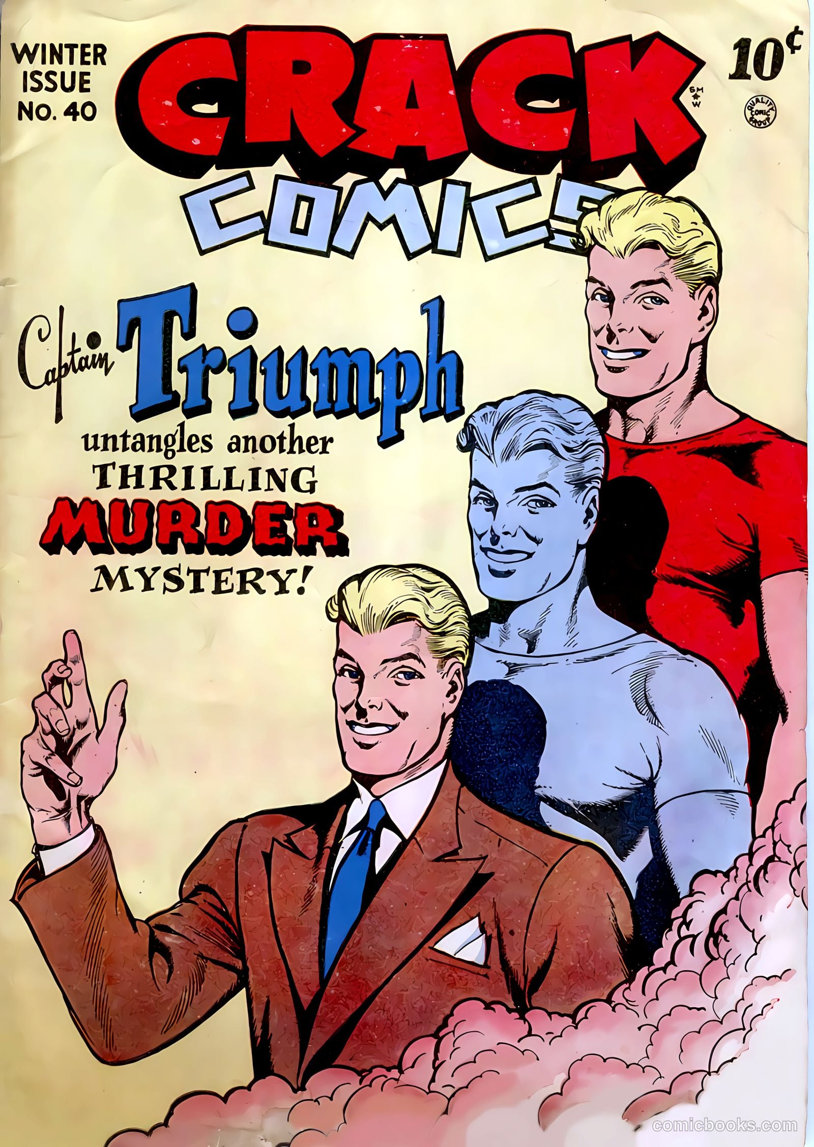 Crack Comics #40 (1945) — page 1