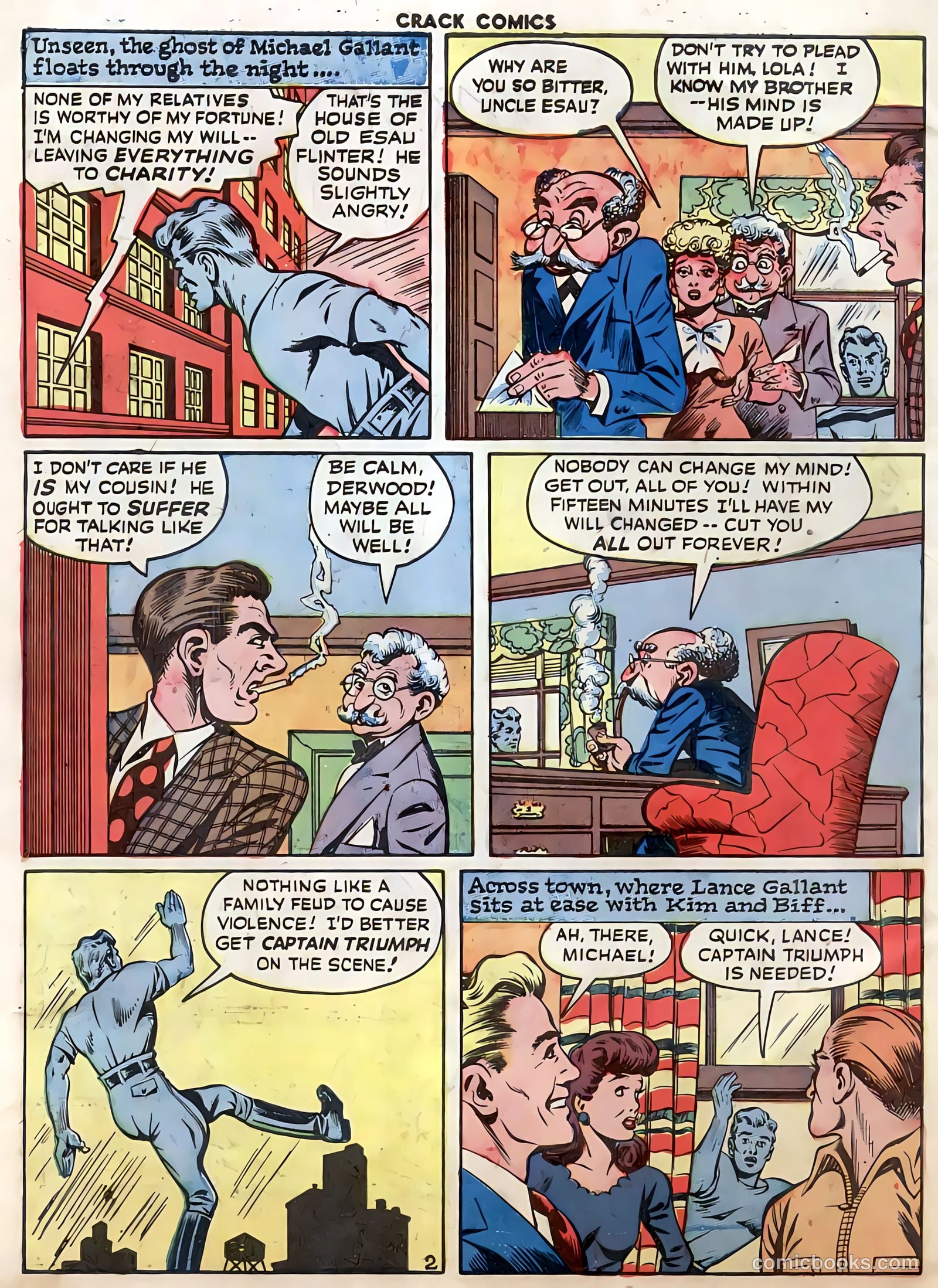 Crack Comics #40 (1945) — page 4