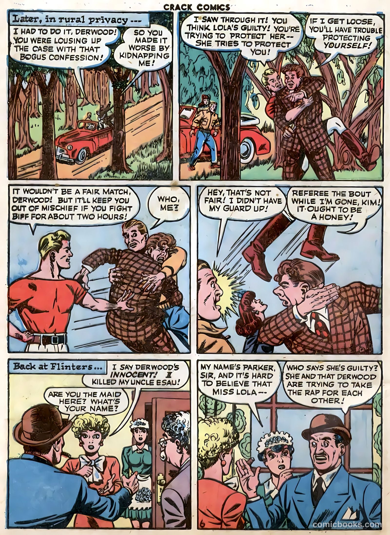 Crack Comics #40 (1945) — page 8