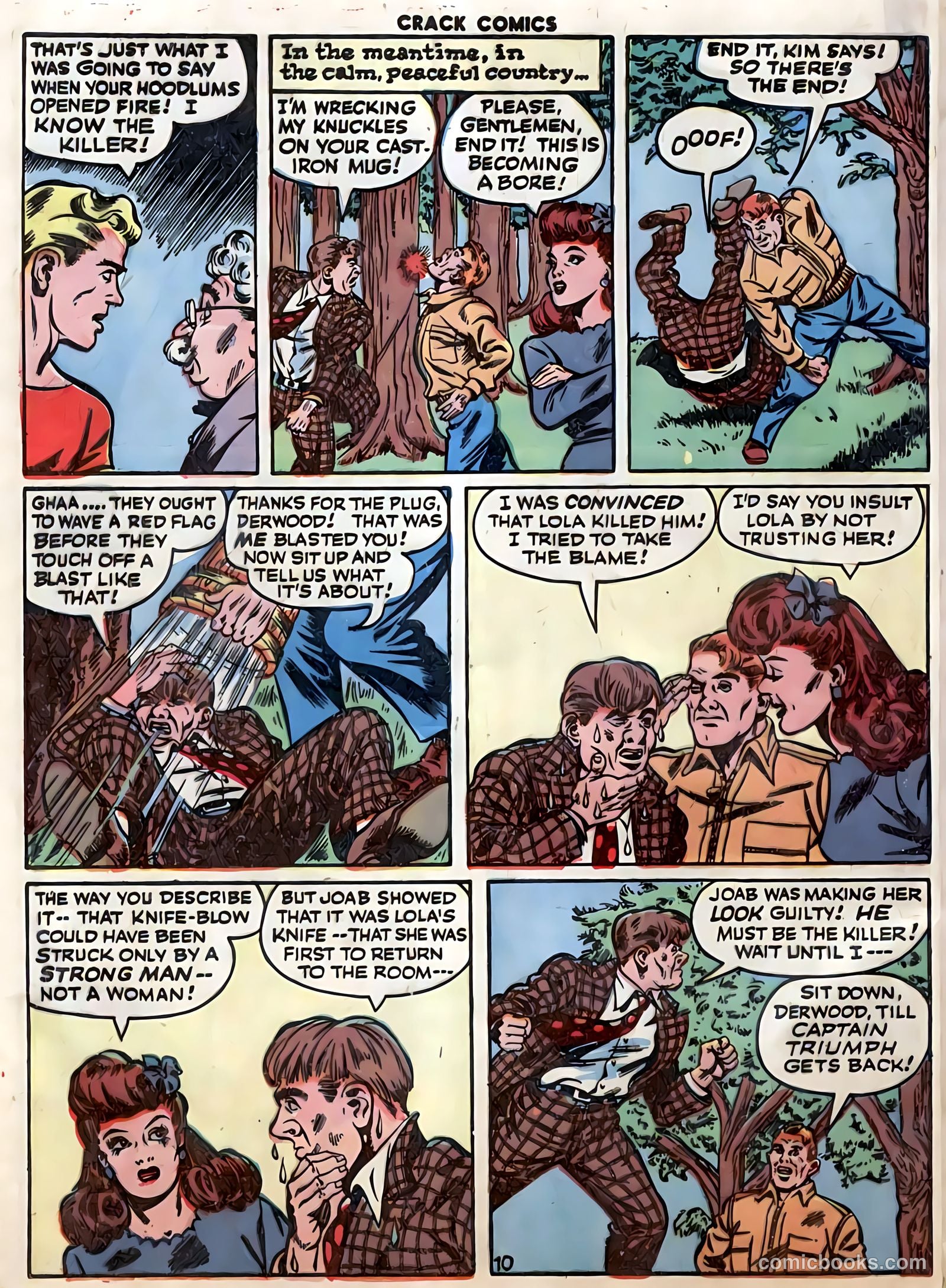 Crack Comics #40 (1945) — page 12