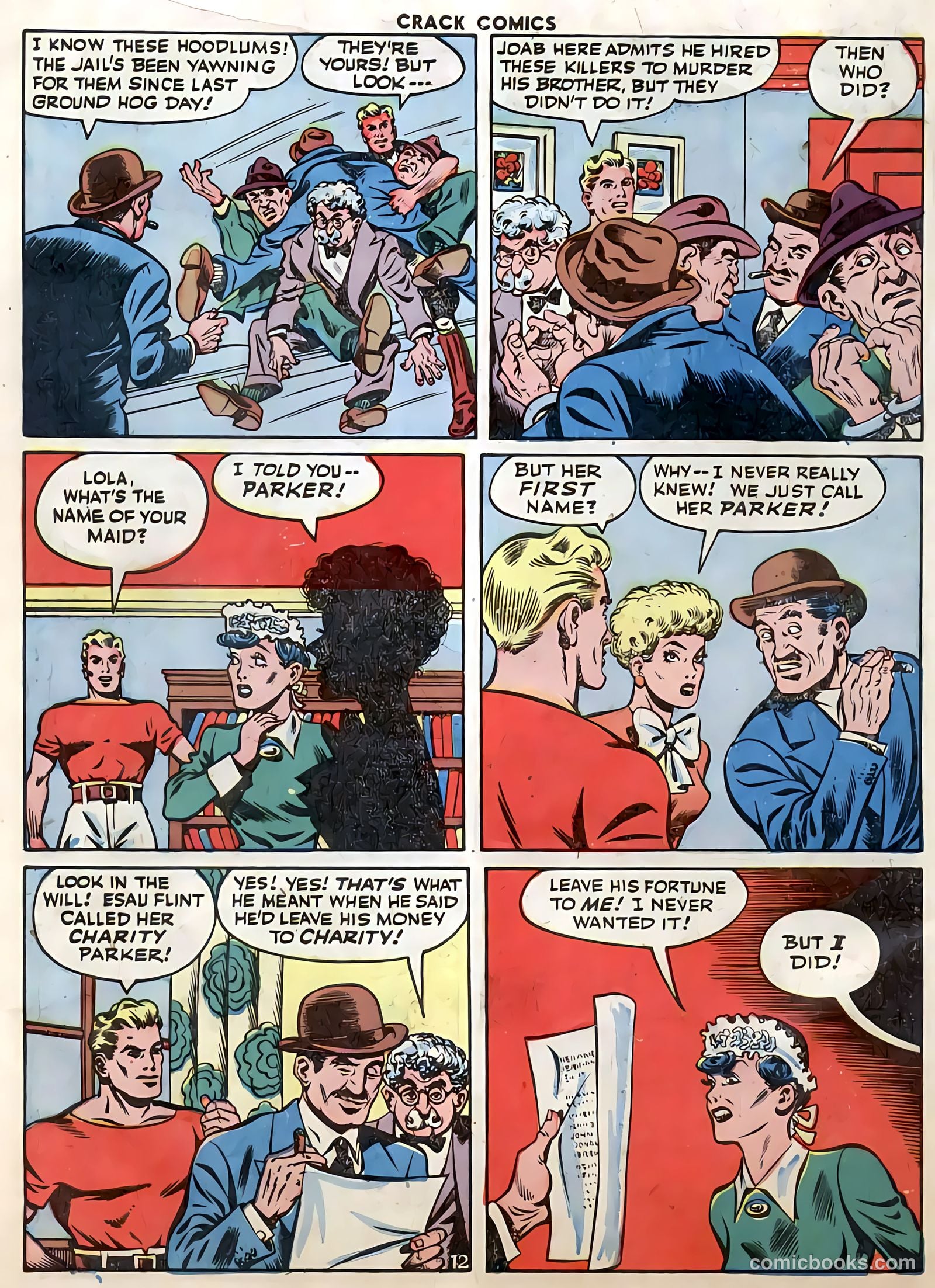 Crack Comics #40 (1945) — page 14