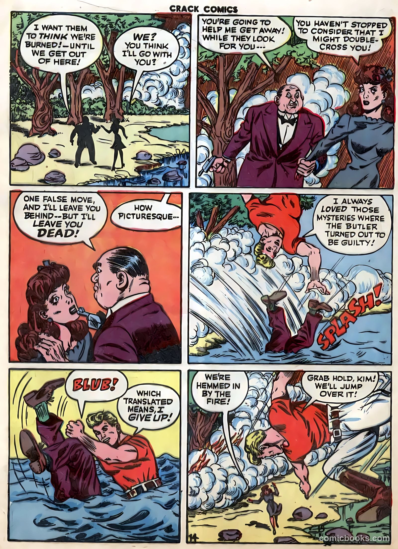 Crack Comics #40 (1945) — page 16