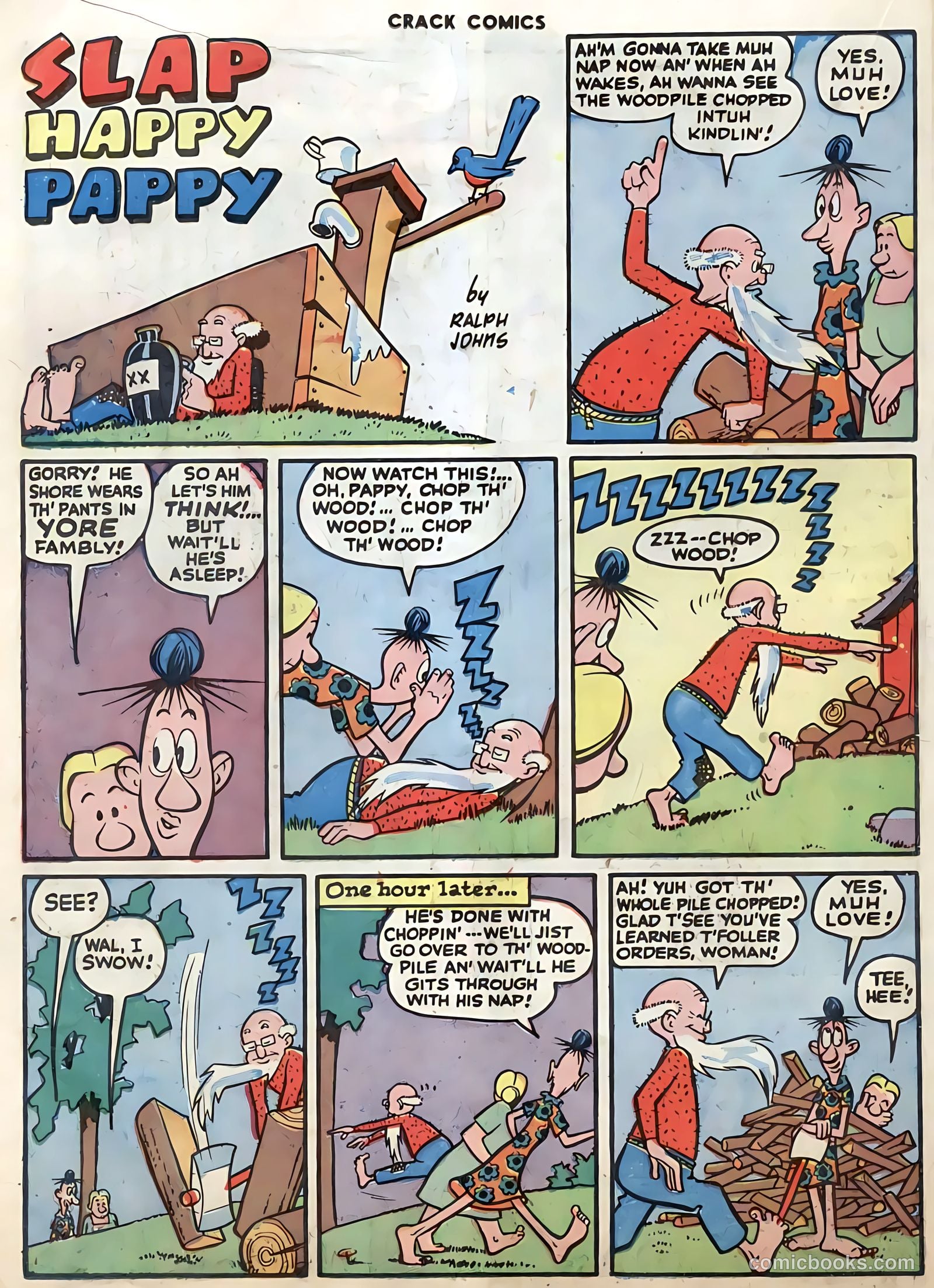 Crack Comics #40 (1945) — page 18