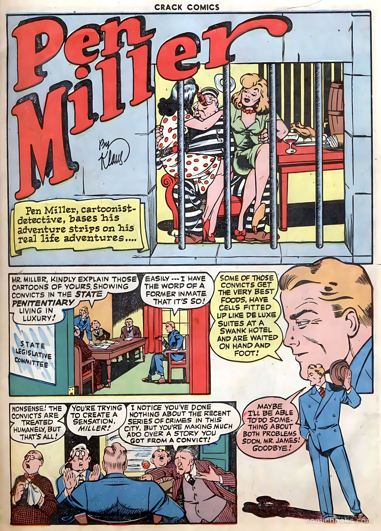 Crack Comics #40 (1945) — page 19