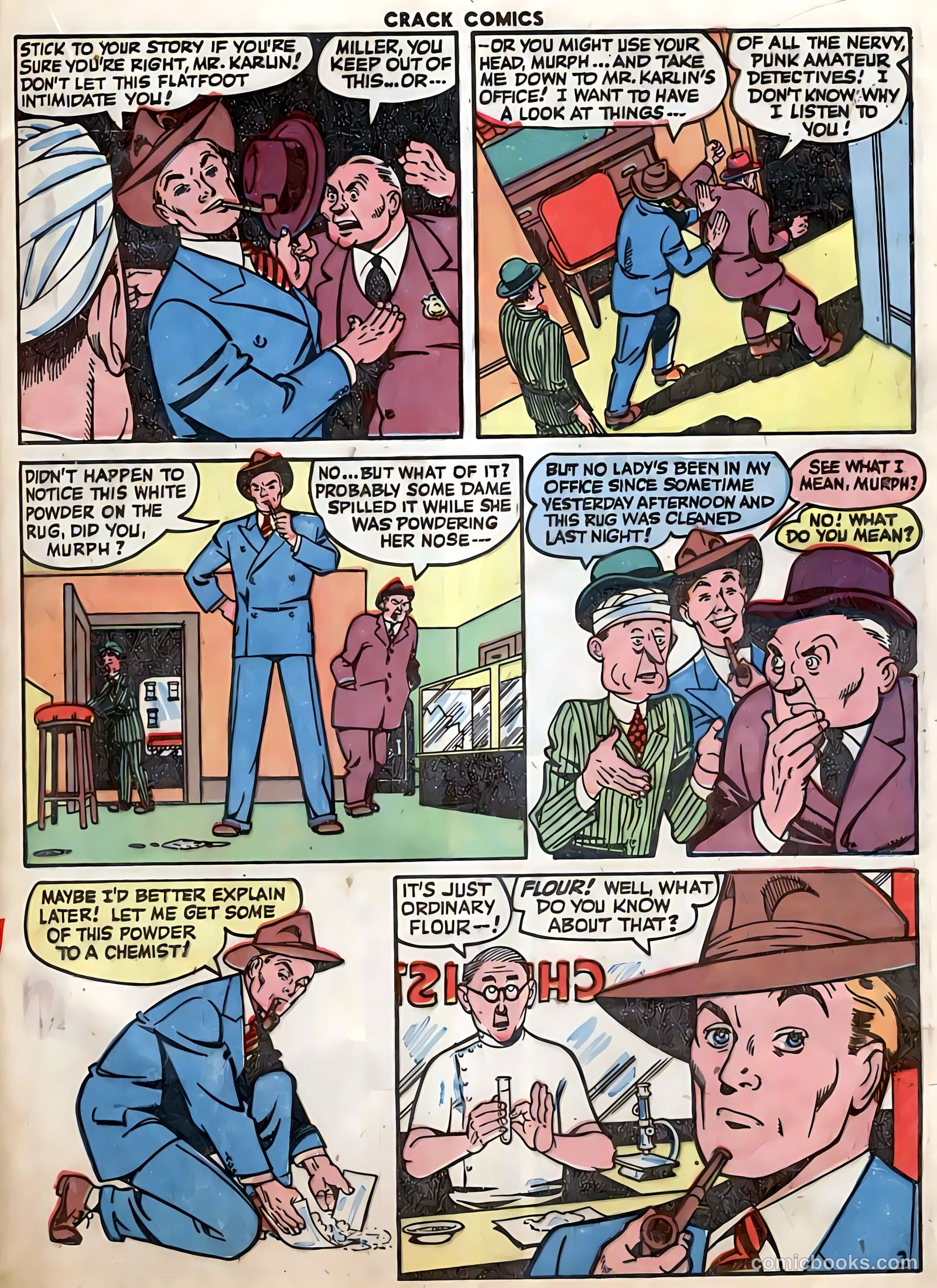 Crack Comics #40 (1945) — page 21