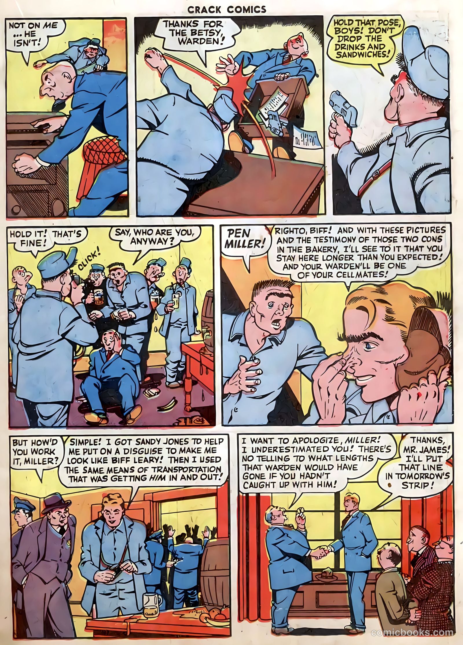Crack Comics #40 (1945) — page 23
